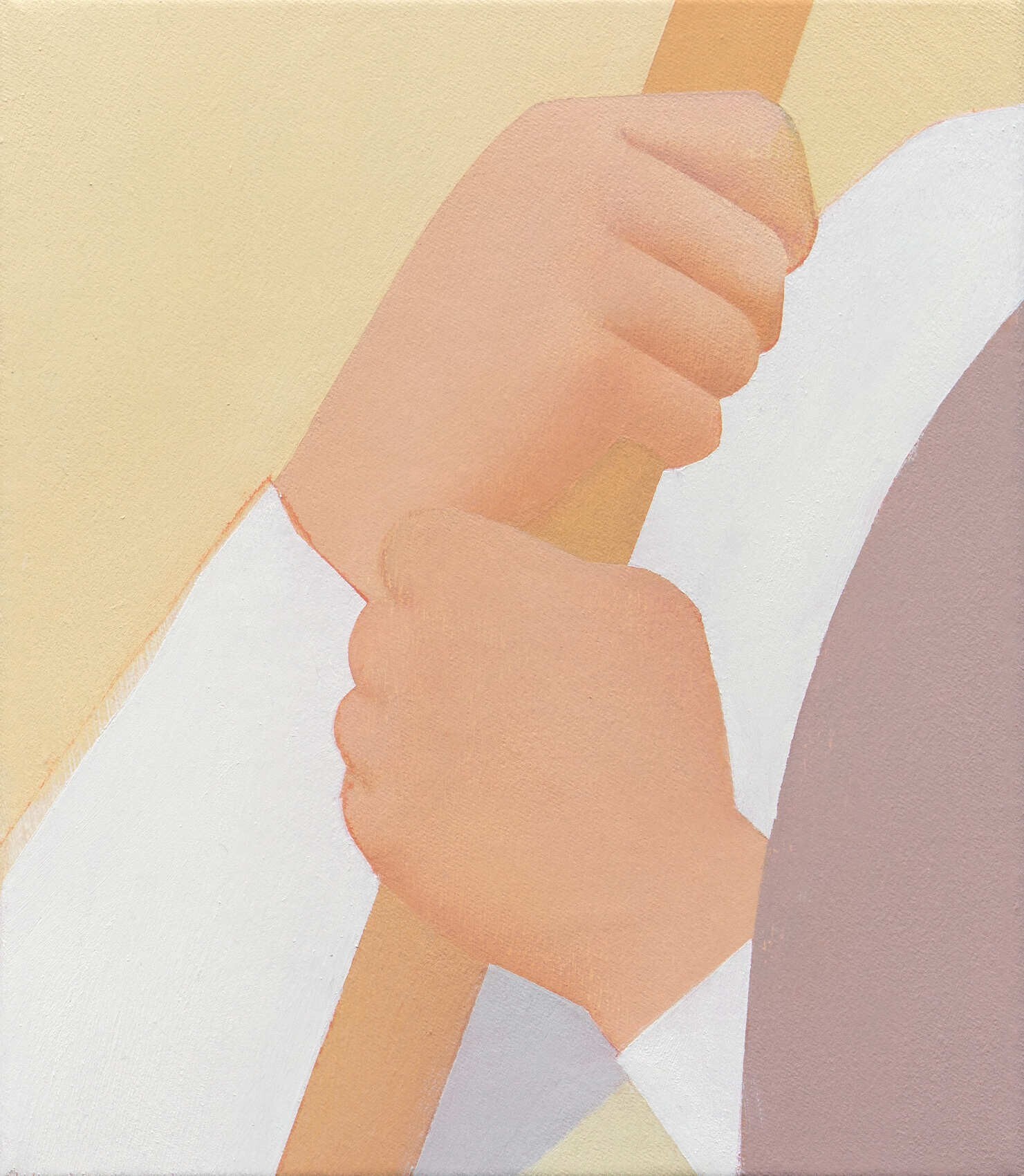 Manuel Stehli, untitled (after Piero), 28x24cm, oil on canvas, 2019