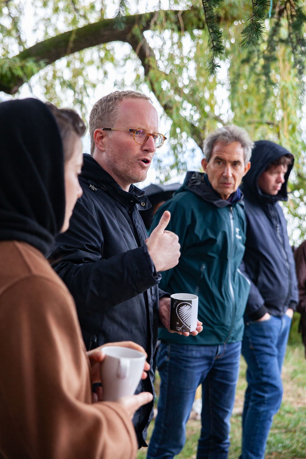 Modern Nature: Guided tour with Luc Meier (Director of La Becque) and Elise Lammer (Curator), Photo: Diana Martin