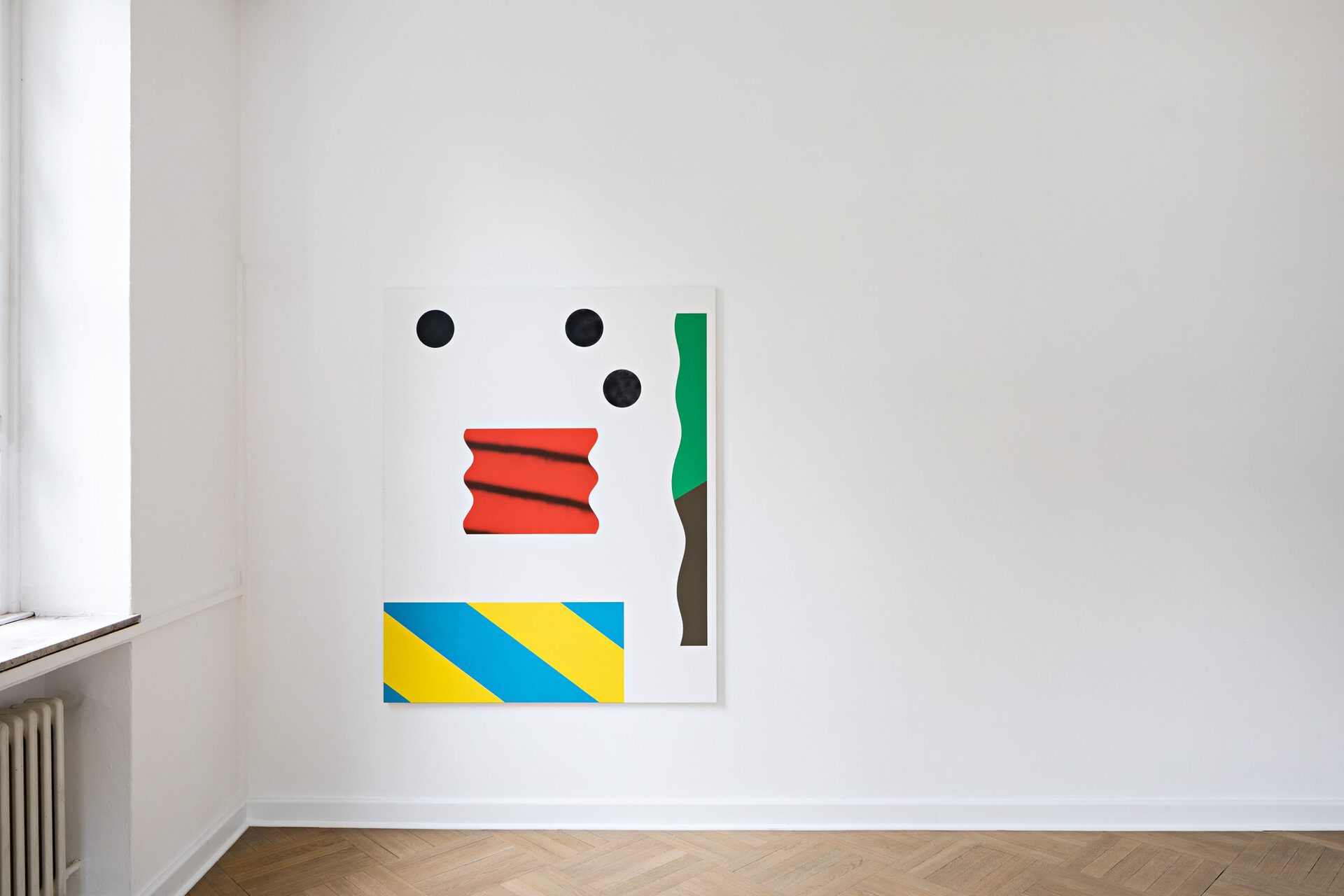 Samuel Richardot Lolalo, 2019 Ausstellungsansicht / Exhibition view THE IMMANENT HORIZON Kunstverein Bielefeld, 2020 Photo: Fred Dott