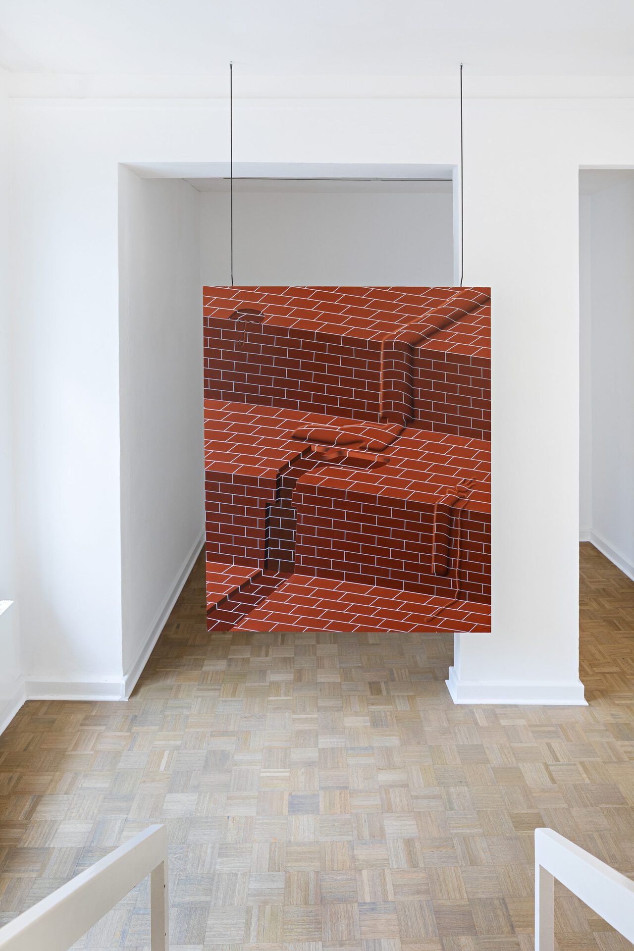 Charline Tyberghein as far as my feet can carry me, 2020 Ausstellungsansicht / Exhibition view THE IMMANENT HORIZON Kunstverein Bielefeld, 2020 Photo: Fred Dott