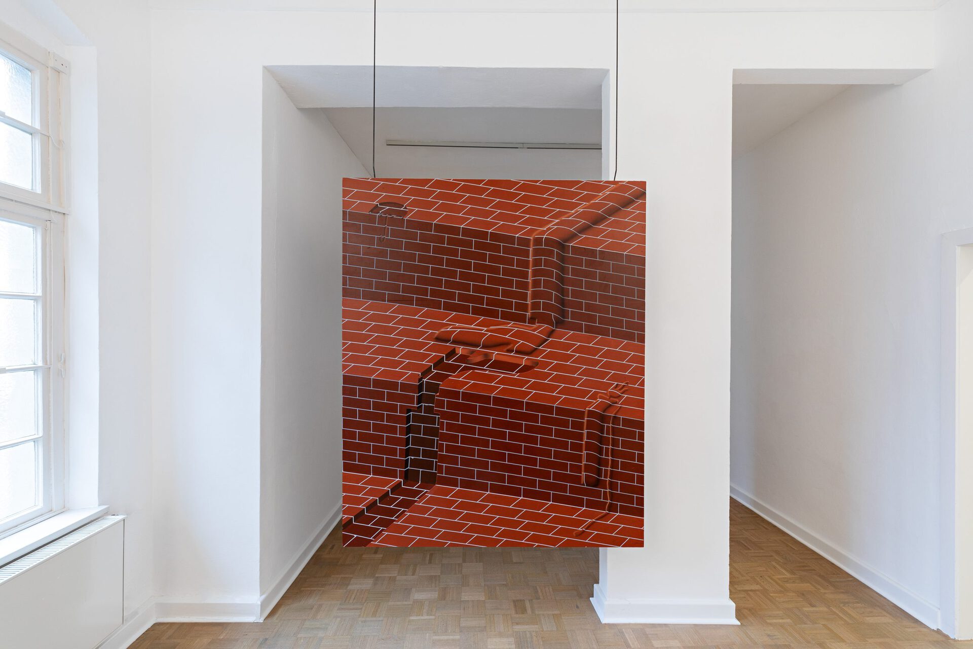 Charline Tyberghein as far as my feet can carry me, 2020 THE IMMANENT HORIZON Kunstverein Bielefeld, 2020 Photo: Fred Dott