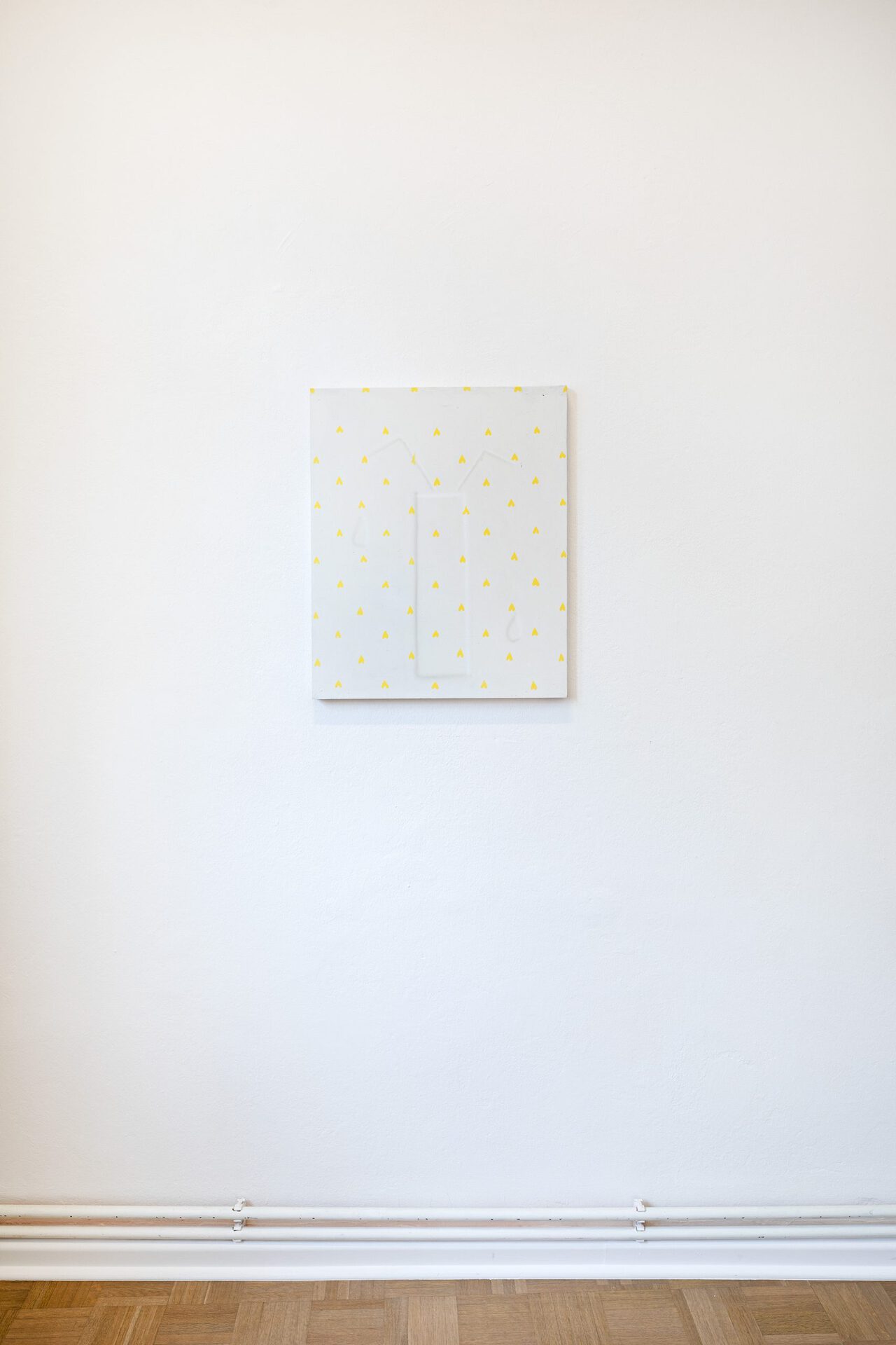 Charline Tyberghein still life: hearts, 2019 Ausstellungsansicht / Exhibition view THE IMMANENT HORIZON Kunstverein Bielefeld, 2020 Photo: Fred Dott