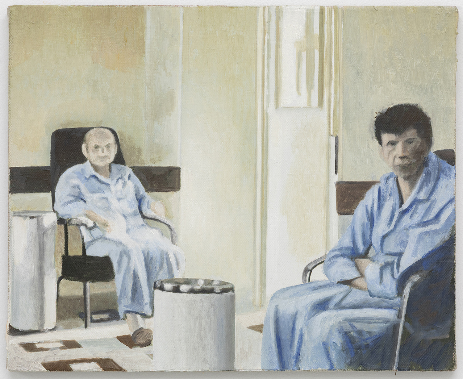 Johannes Sivertsen, Ville Evrard, 2020, oil on canvas, 27 x 33 cm