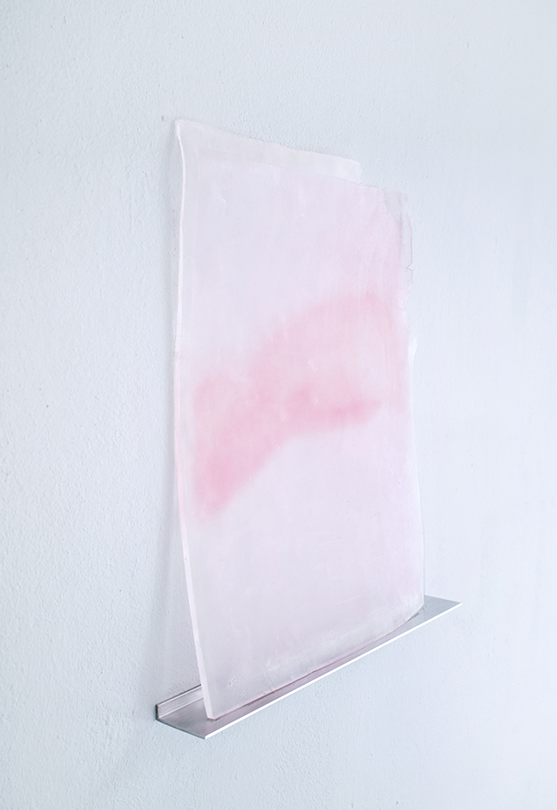 Disbalance, 2020, glycerine soap, transfer print, 26 cm x 35cm ©liebschuh