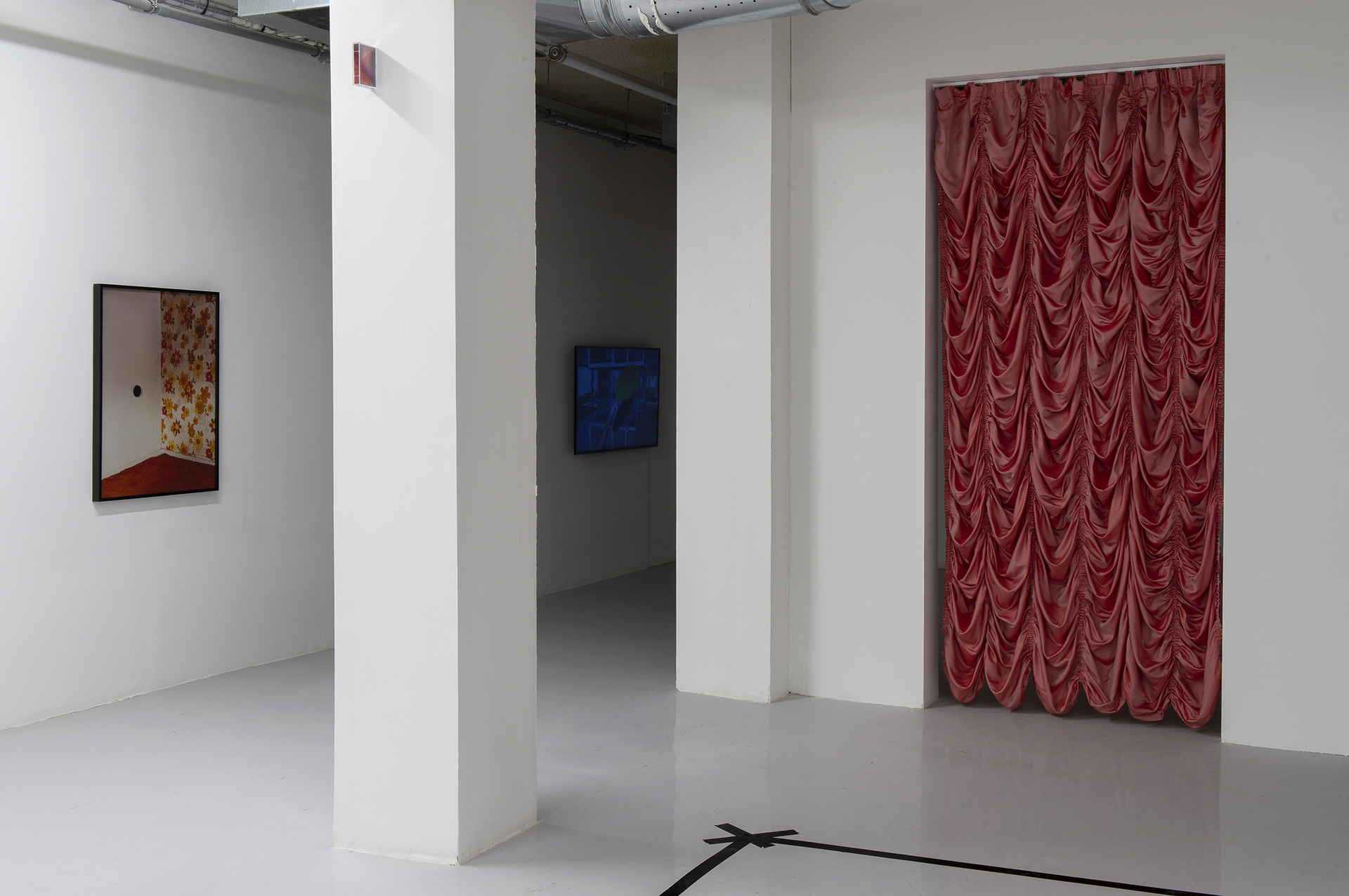 Installation view of This margin will be your vantage point, 2020_4