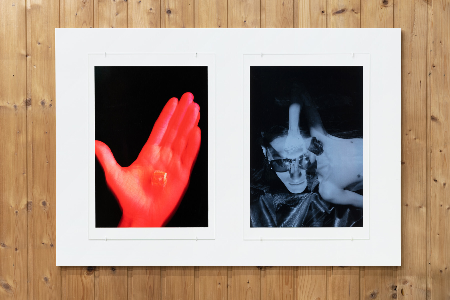Luki von der Gracht: What Do You See? I See Desire, 2019 & Going Back To Who I Am, 2013. Inkjet print on studio satin paper, 42 x 29 cm each