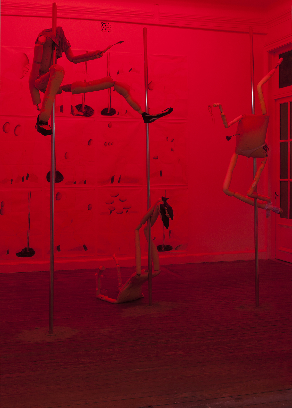 Cervio Martini, Chhaupadi Disfrutadora, 2020, Installation view