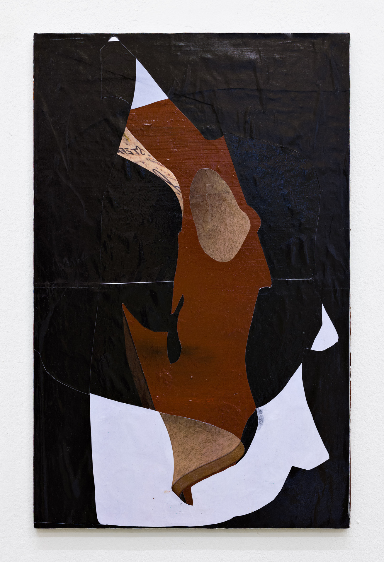 Stefan Reiterer Untitled (from the series 'images'), 2020, Oiland paper on MDF, 55 x 35 cm