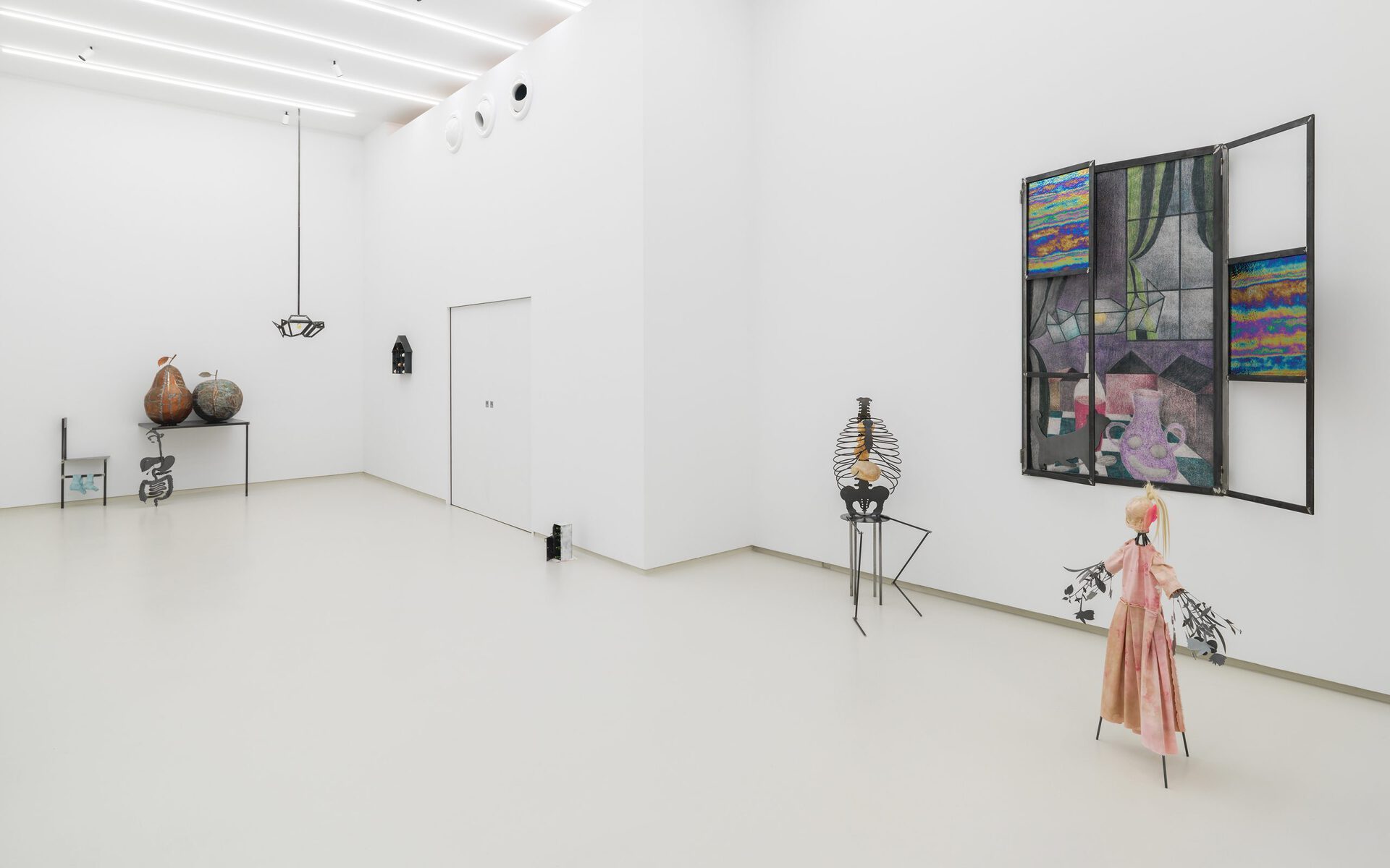 Lucia Leuci, La ragazza di città, 2020, exhibition view, TEMPESTA gallery, Milan