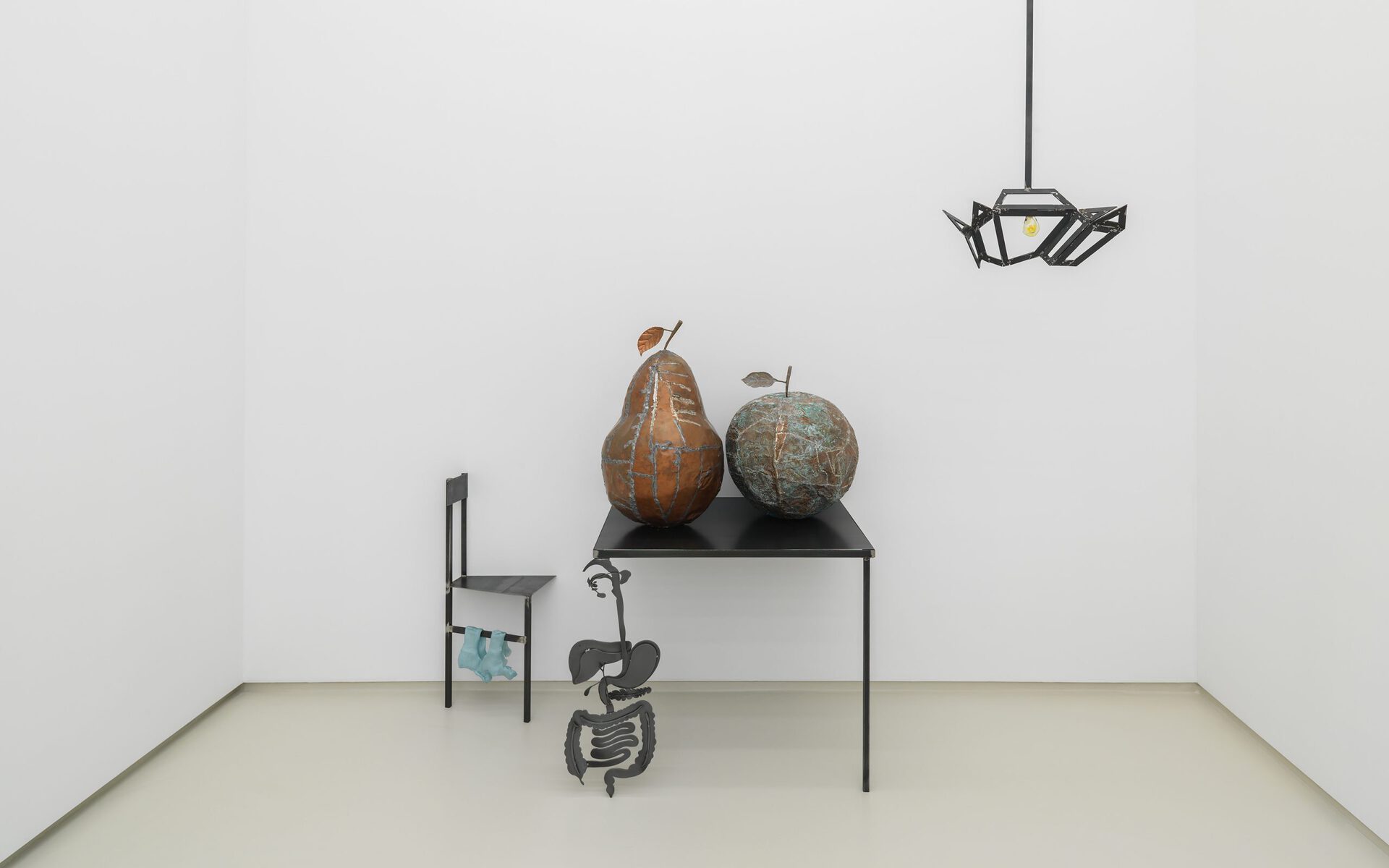 Lucia Leuci, La ragazza di città, 2020, exhibition view, TEMPESTA gallery, Milan