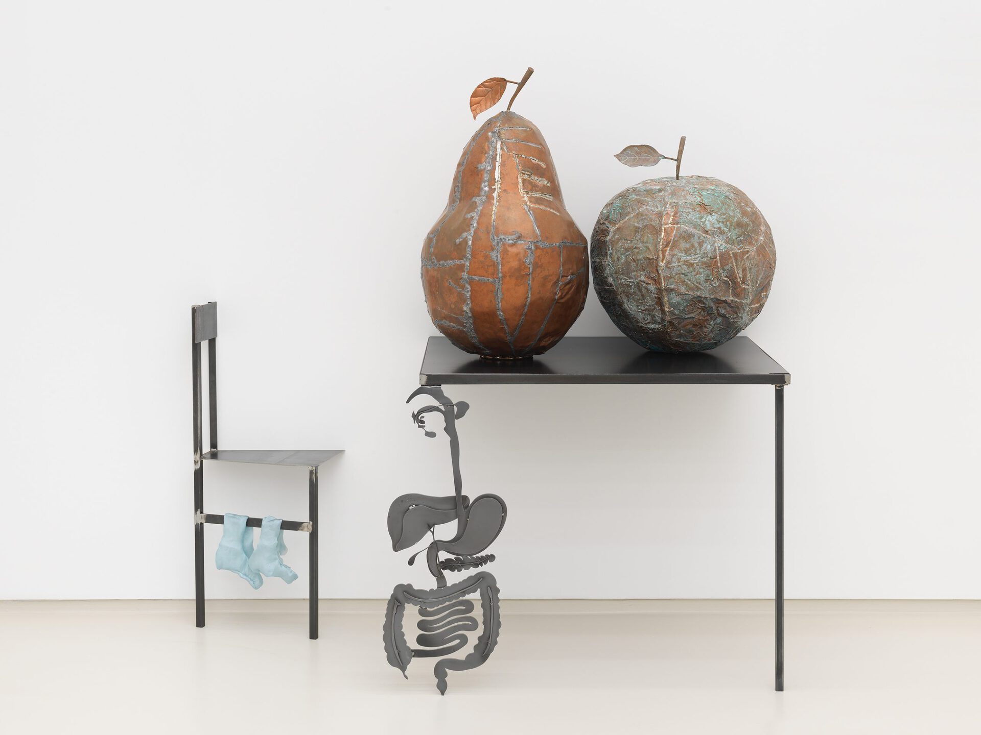 Lucia Leuci, La ragazza di città, 2020, exhibition view, TEMPESTA gallery, Milan