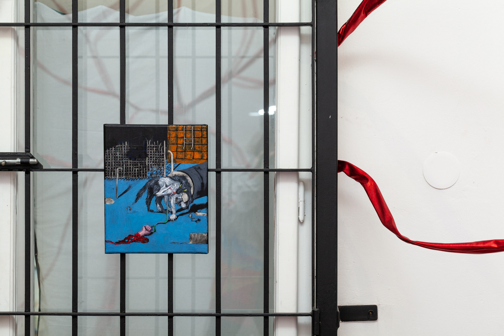 Katarzyna Olma, Nothing gonna stop us, 2020, oil on canvas, 20x30 cm