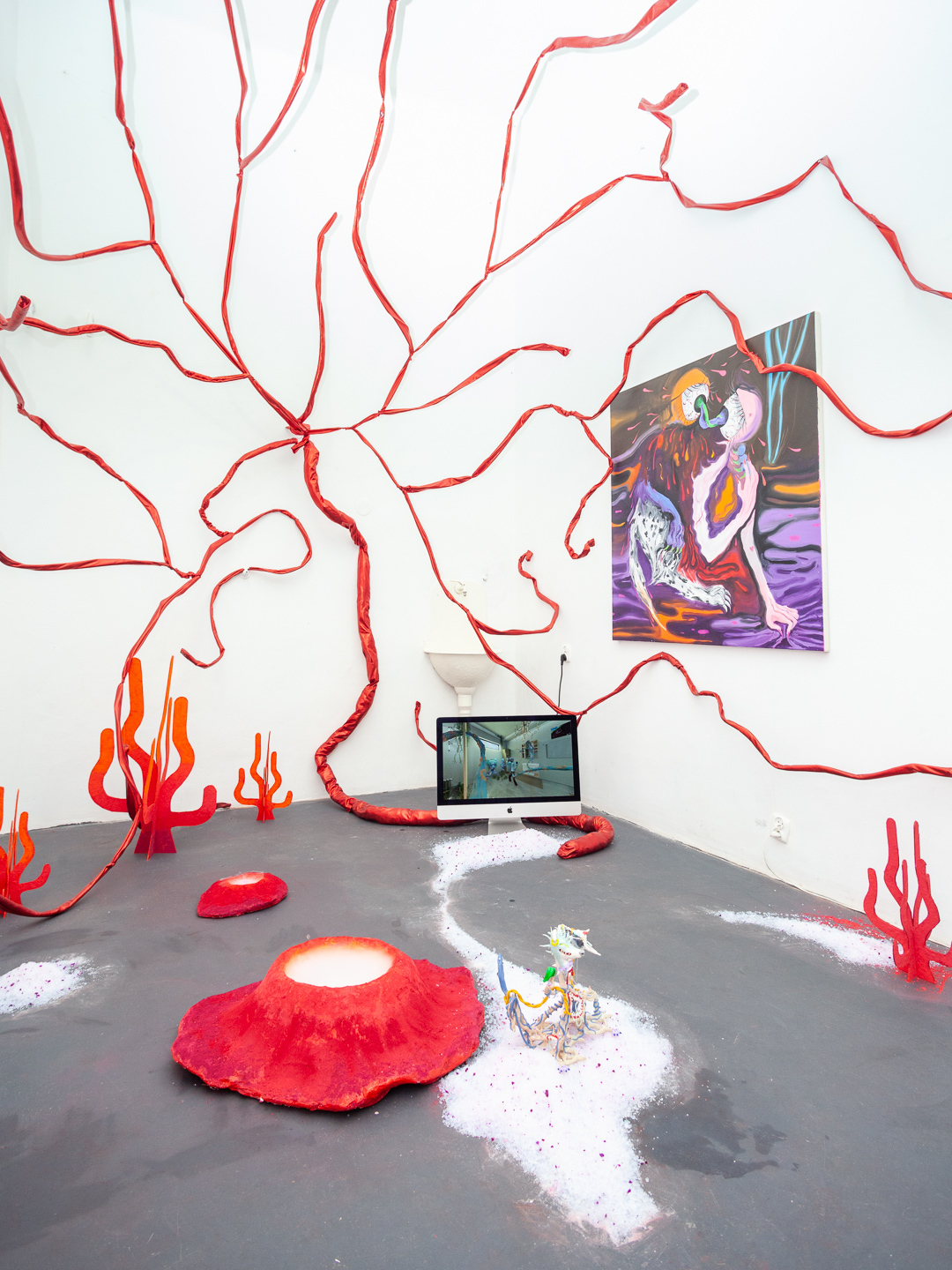 Olma, Grzybacz, Tochman, Balfus, exhibition view