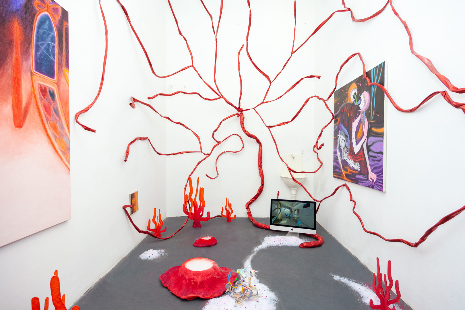 Tochman, Grzybacz, Olma, Balfus, exhibition view