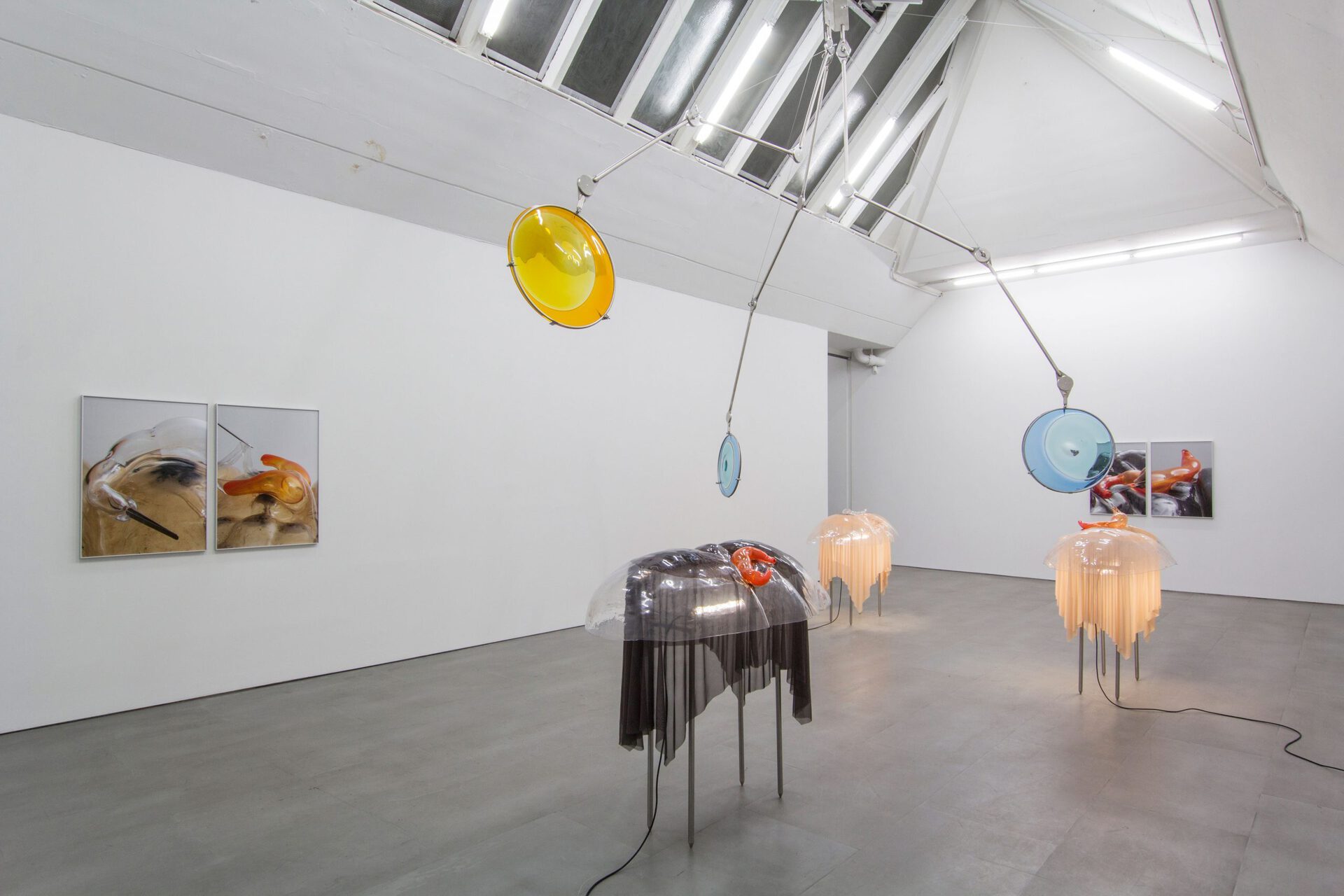 Pakui Hardware, Absent Touch, exhibition view at carlier | gebauer, Berlin, 2020. Photo: © Pakui Hardware / © Trevor Good / carlier | gebauer, Berlin/Madrid.