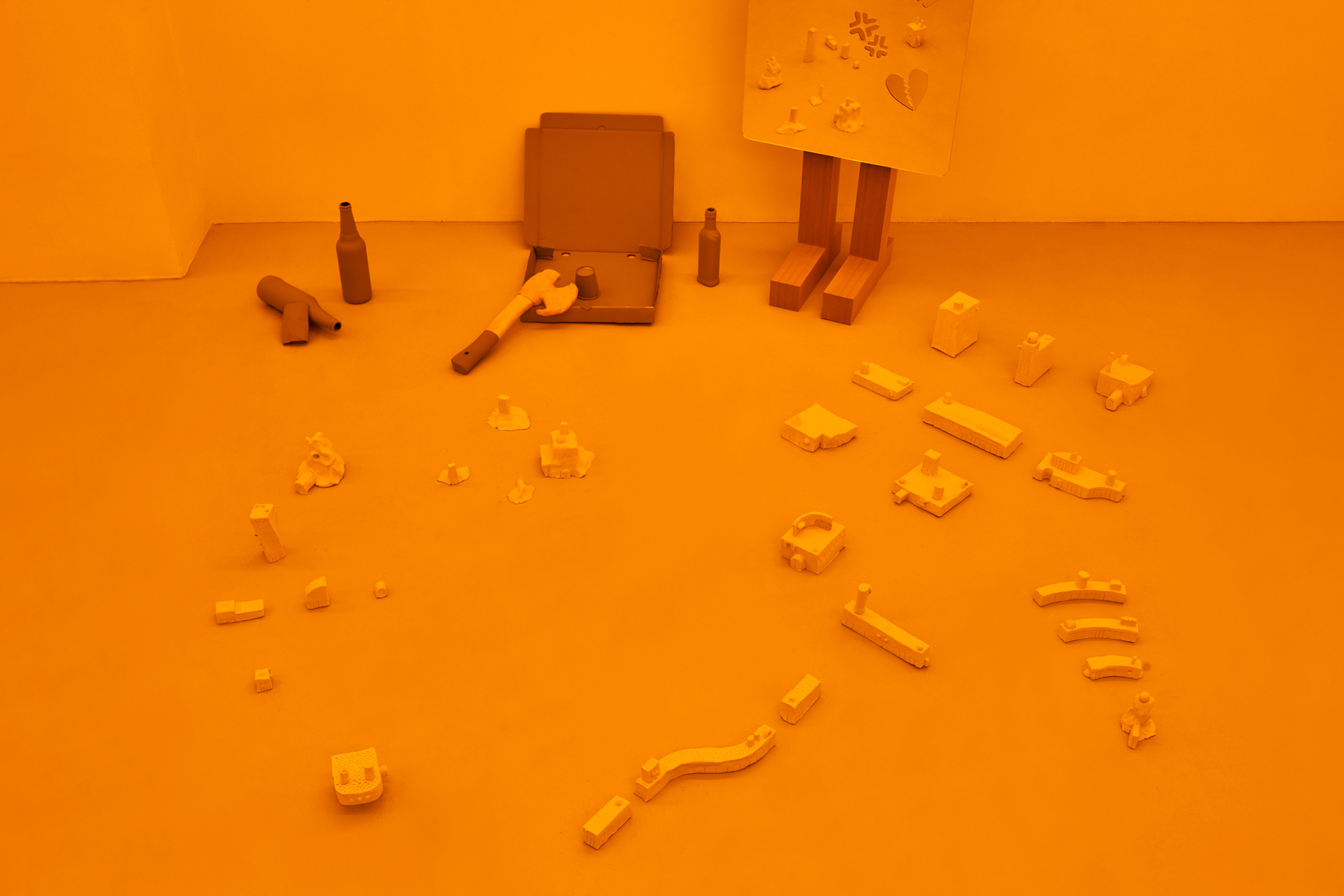 Parasite 2.0, Architecture parlante, 2020, Instalation, variable dimensions