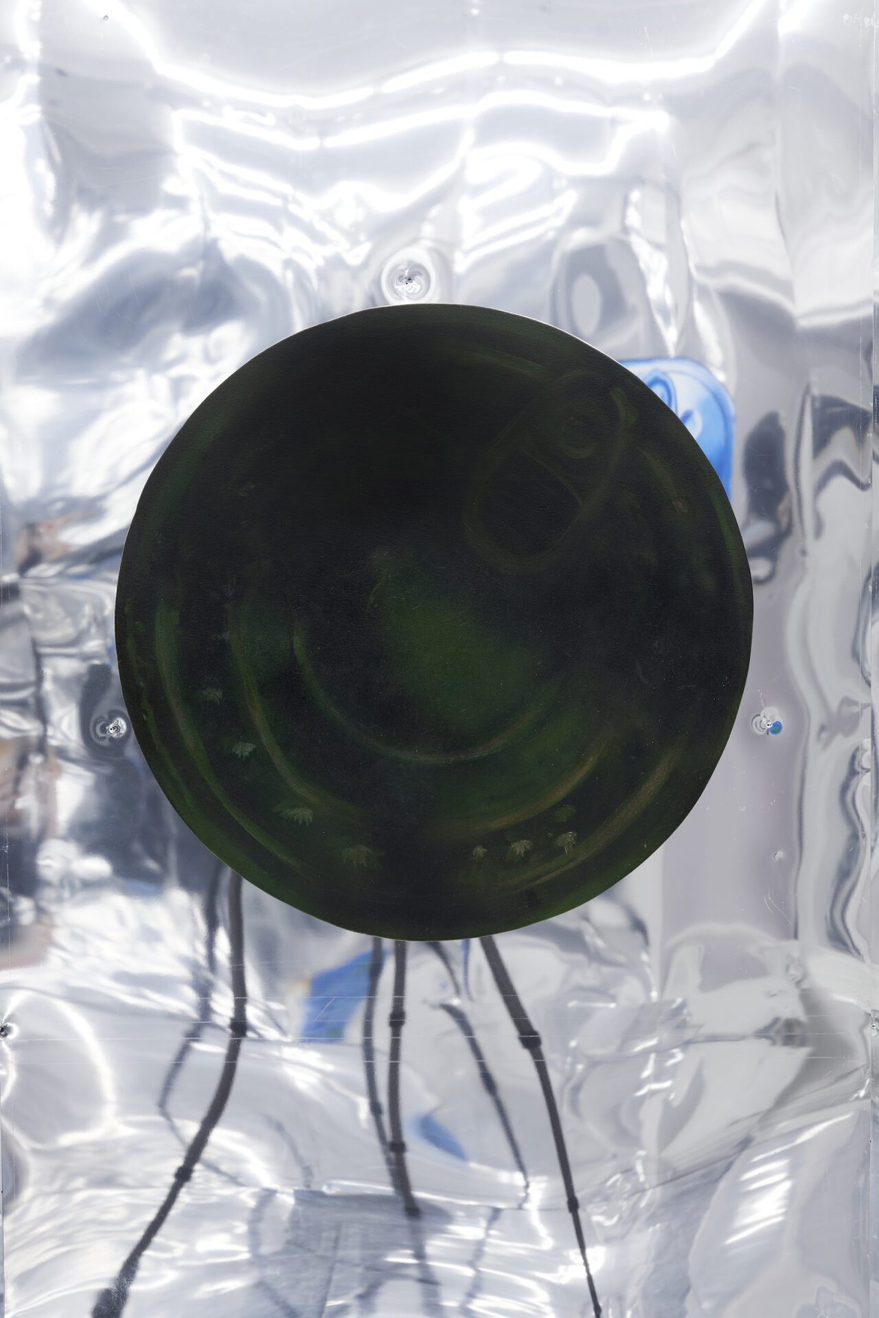 Sophie Gogl, Swampy, 2020, acrylic on canvas, 70ø cm