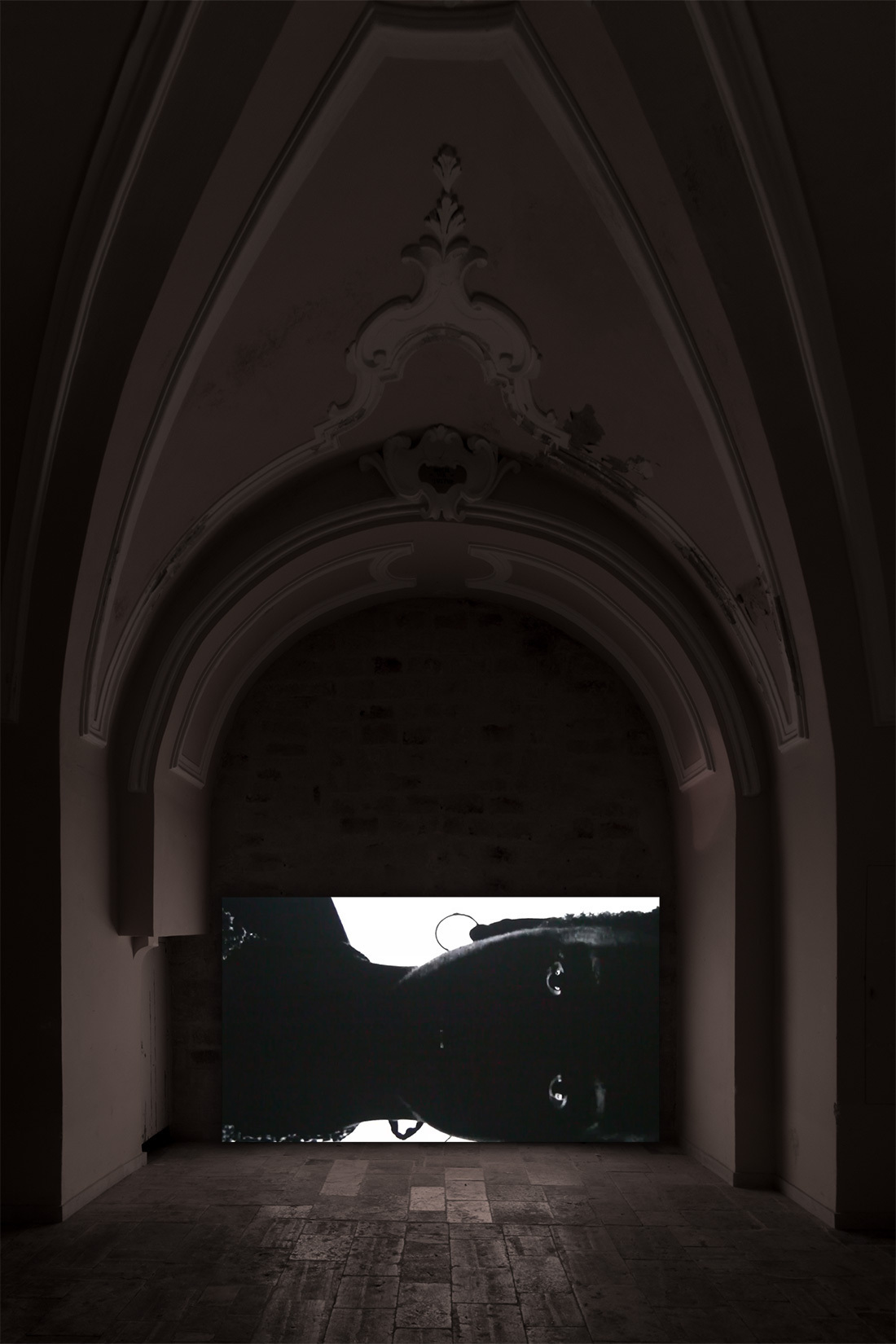 Sondra Perry, Black Girl As A Landscape, 2010 – Installation view.