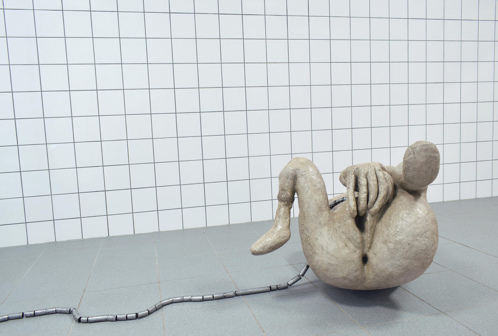 Miriam Kongstad, Foetus, 2020, mixed media, dimensions variable