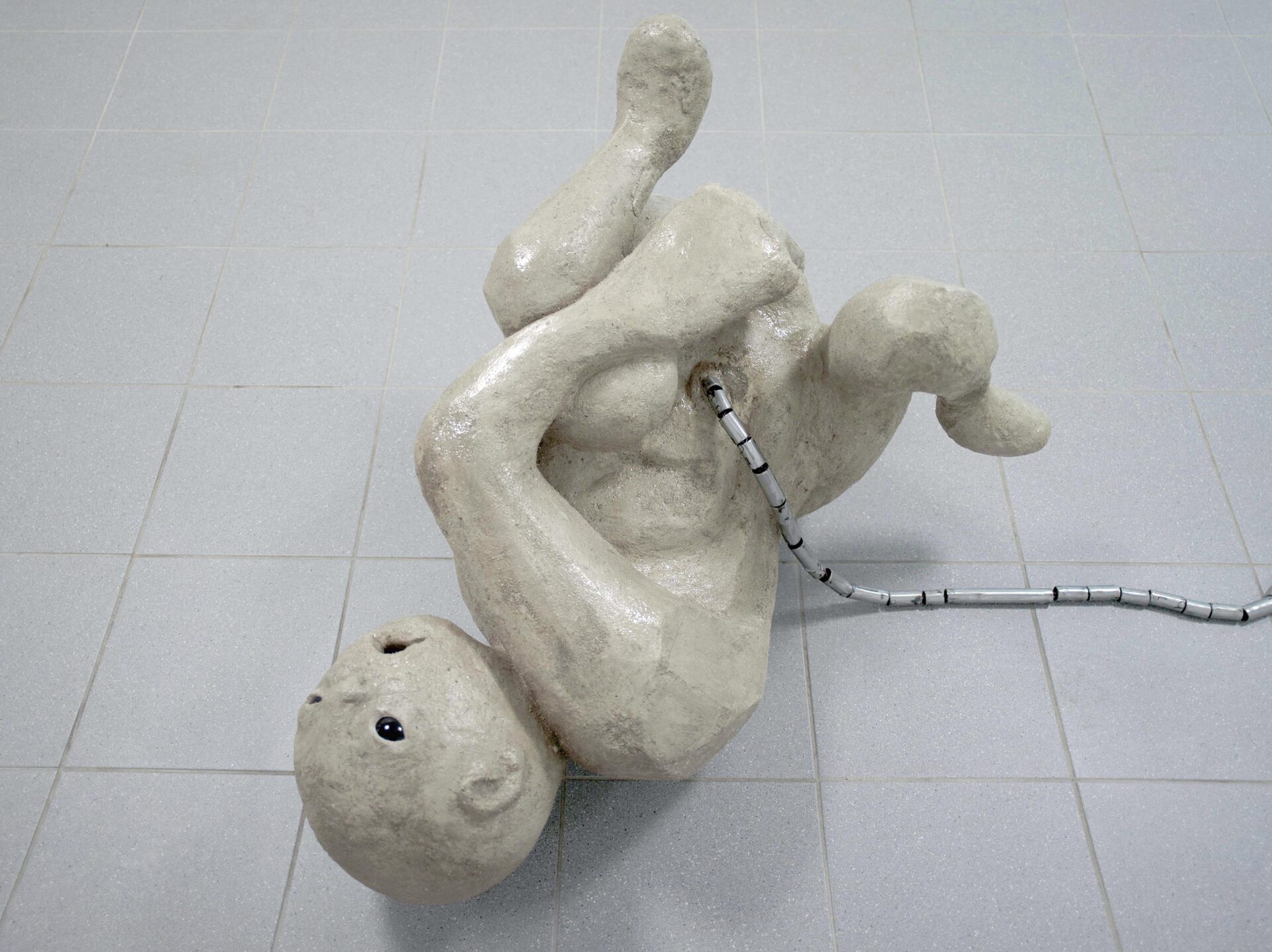 Miriam Kongstad, Foetus, 2020, mixed media, dimensions variable