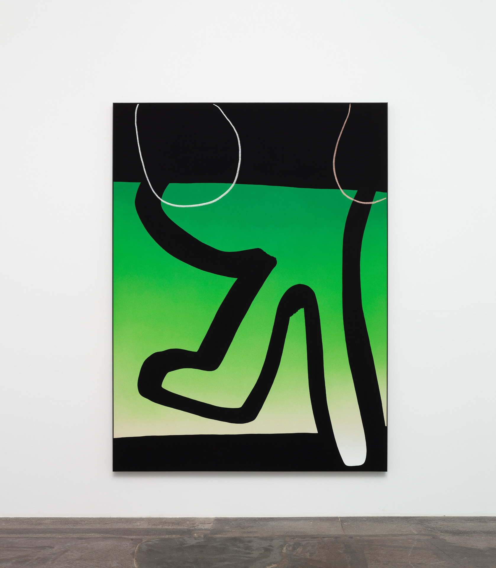 Cornelia Baltes, Nat, 2020, acrylic on canvas, 230 x 170 x 3 cm