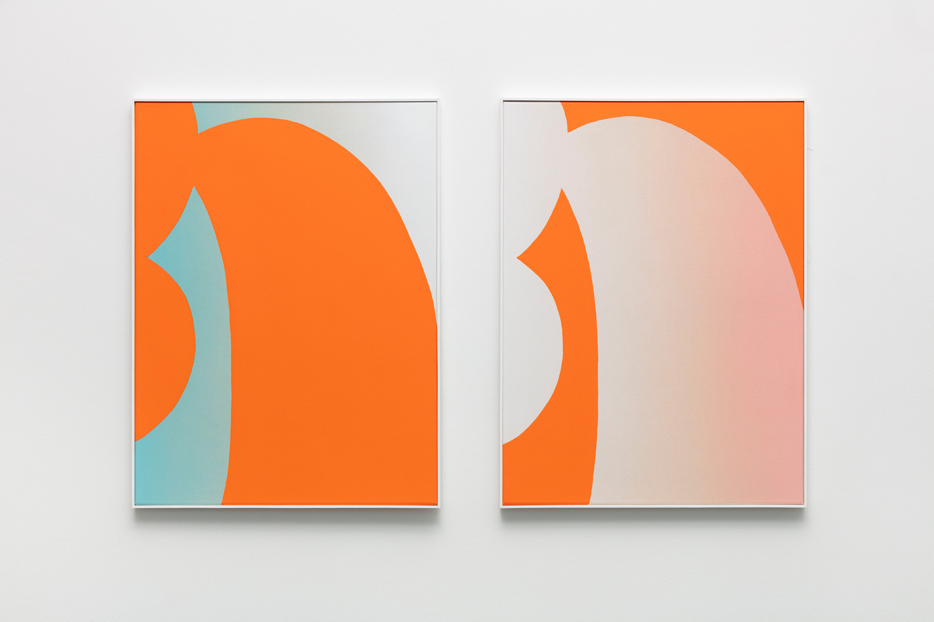 Cornelia Baltes, Nic Nac, 2020, acrylic on canvas, 2 x 80 x 60 x 3 cm