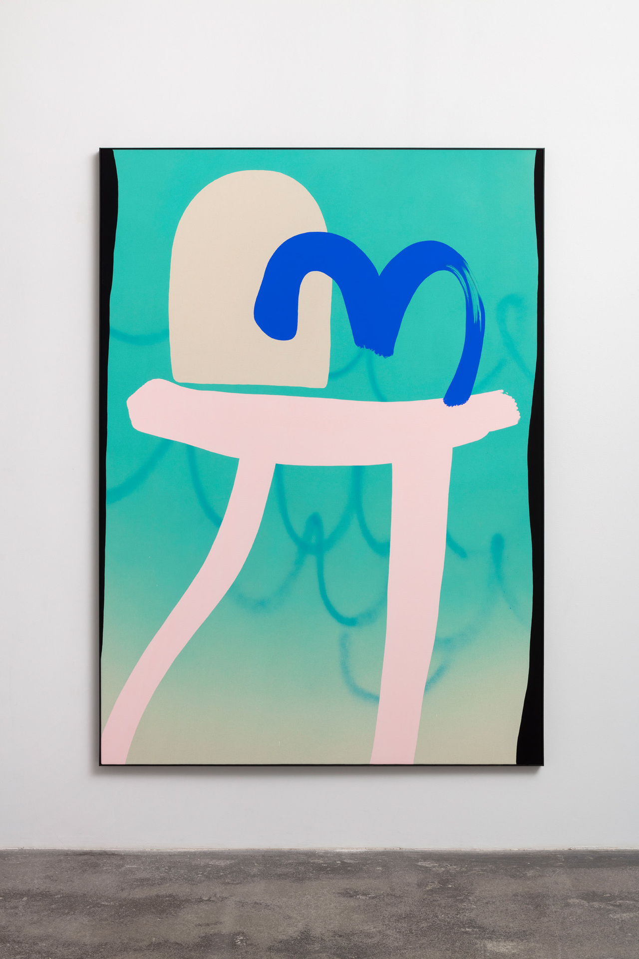 Cornelia Baltes, Noy, 2020, acrylic on canvas, 210 x 150 x 3 cm