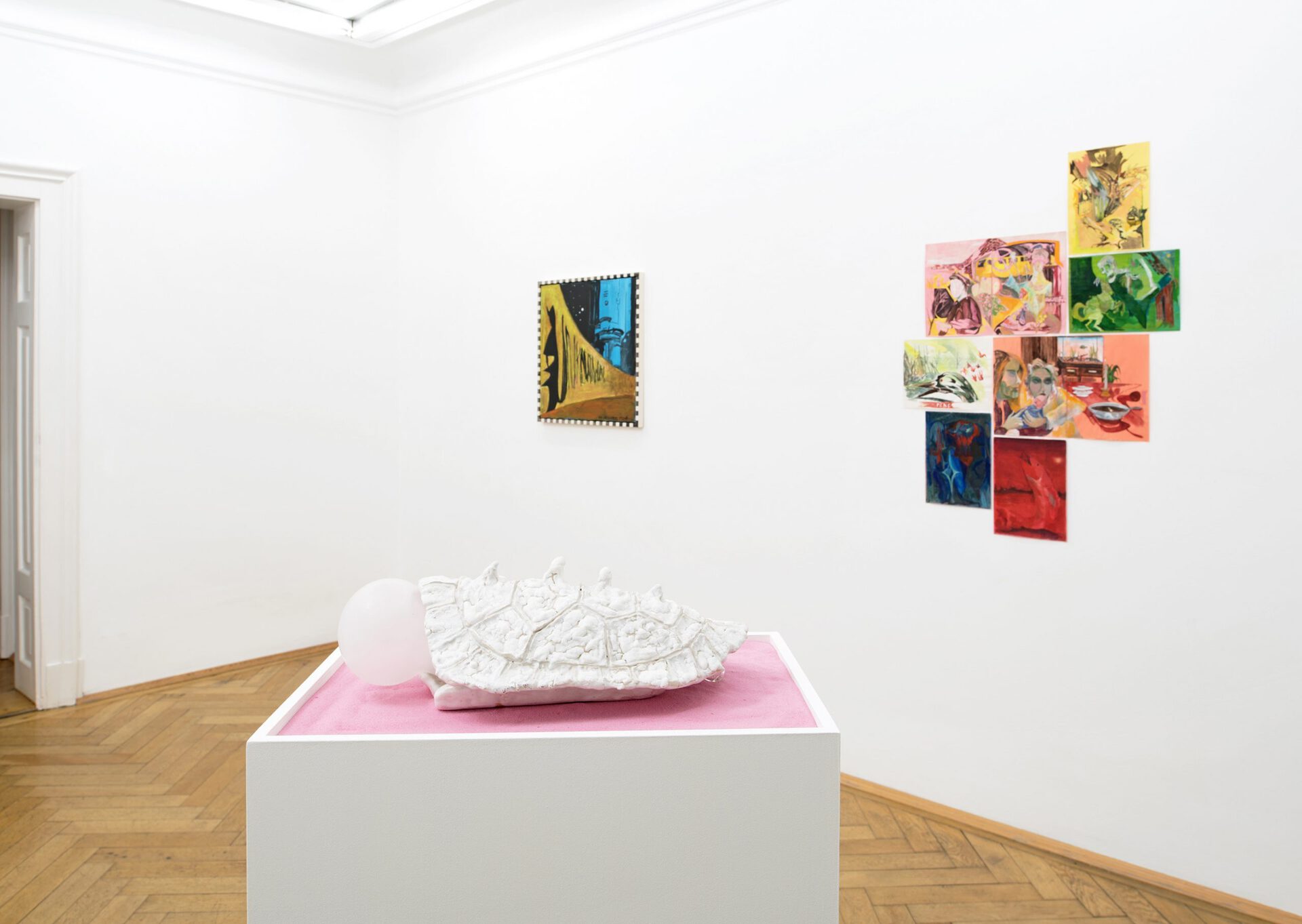 a skeleton, just like the rest of us, Installation view, Galerie Christine Mayer, Munich, 2020
