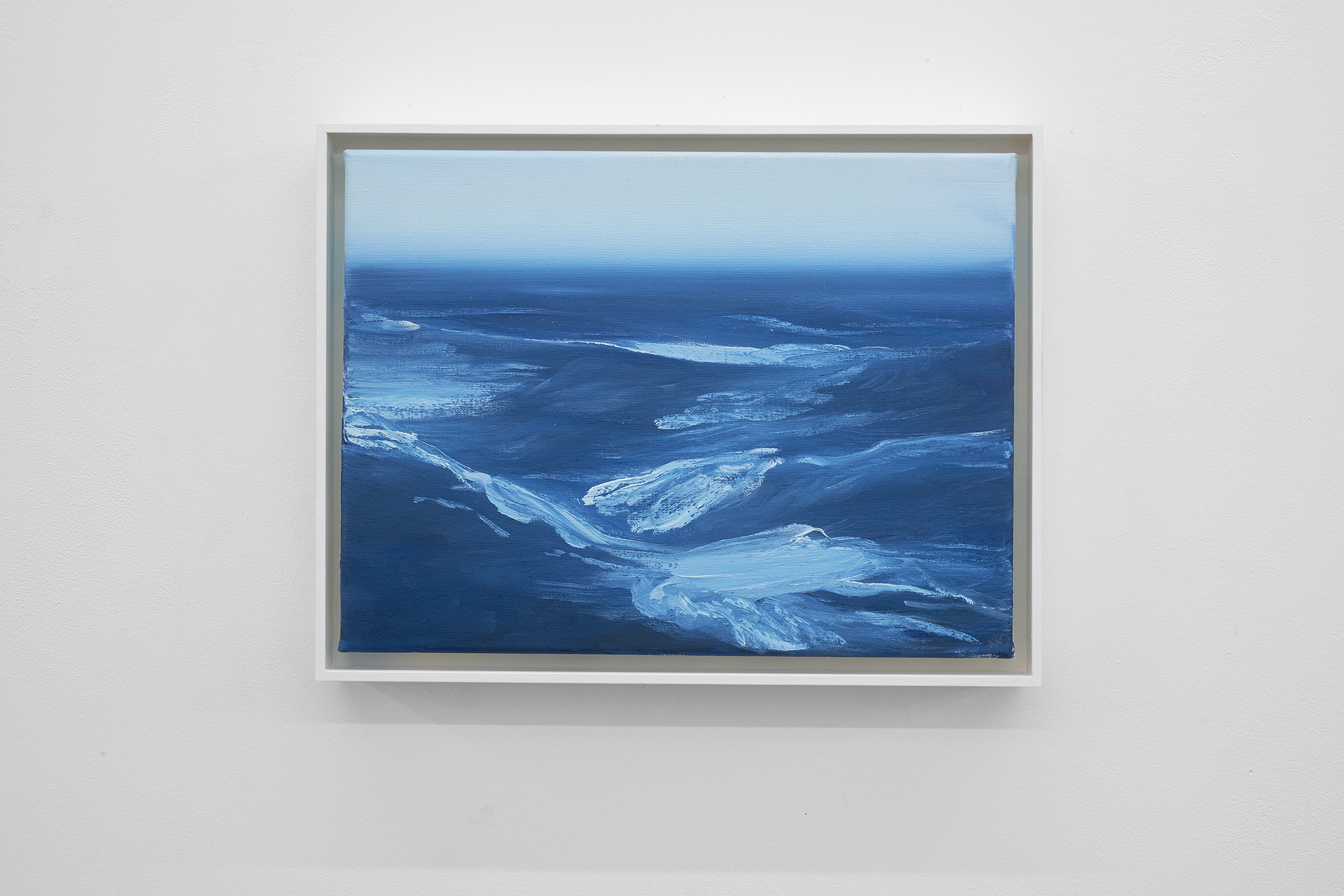 Gabriel Stoian, Sea, 2020, oil on canvas, 30x40cm.