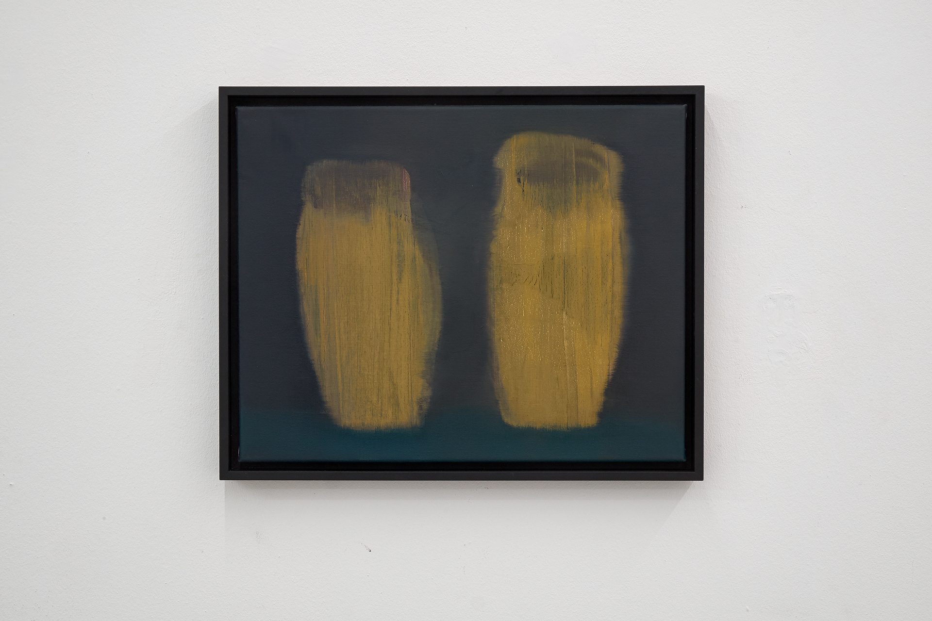 Gabriel Stoian, Missing vases, 2020, oil on canvas, 40x50cm.