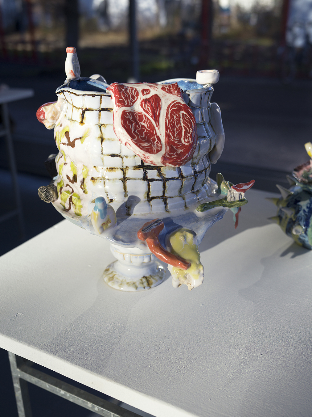 Nora Arrieta, Bathroom Vase, 2020, Ceramic