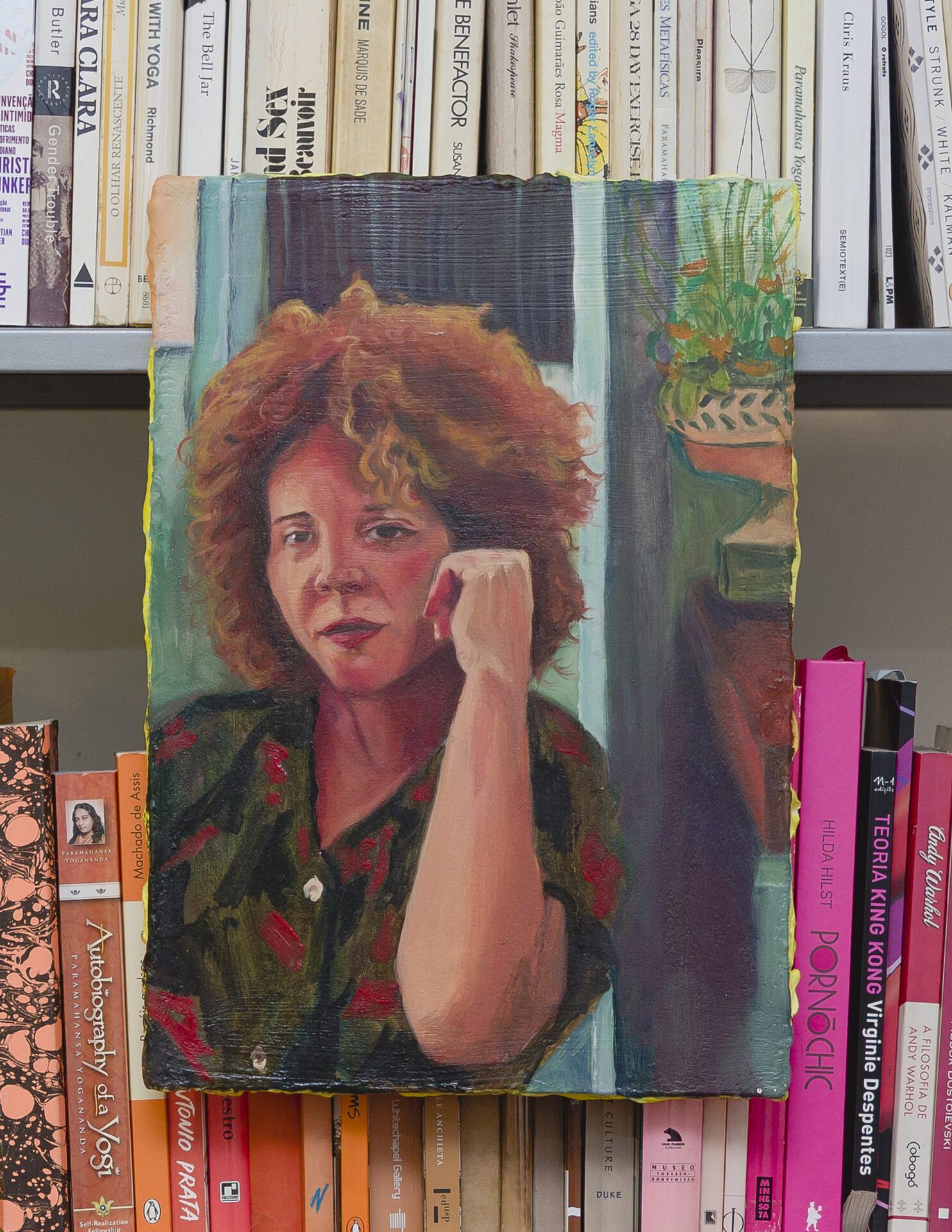 Gabriela Godoi, Other, I, Self @ CAL GOSTA. J., 2020 (oil and acrylic gesso on canvas) 36 x 25 cm.