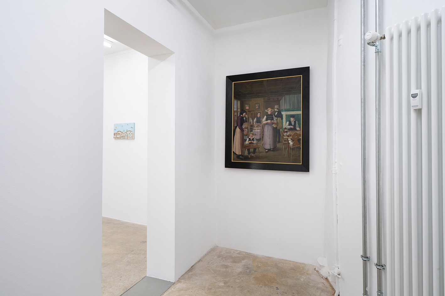exhibition view, Musterdorf, Thomas Moor, 2020, Milieu, Bern, CH