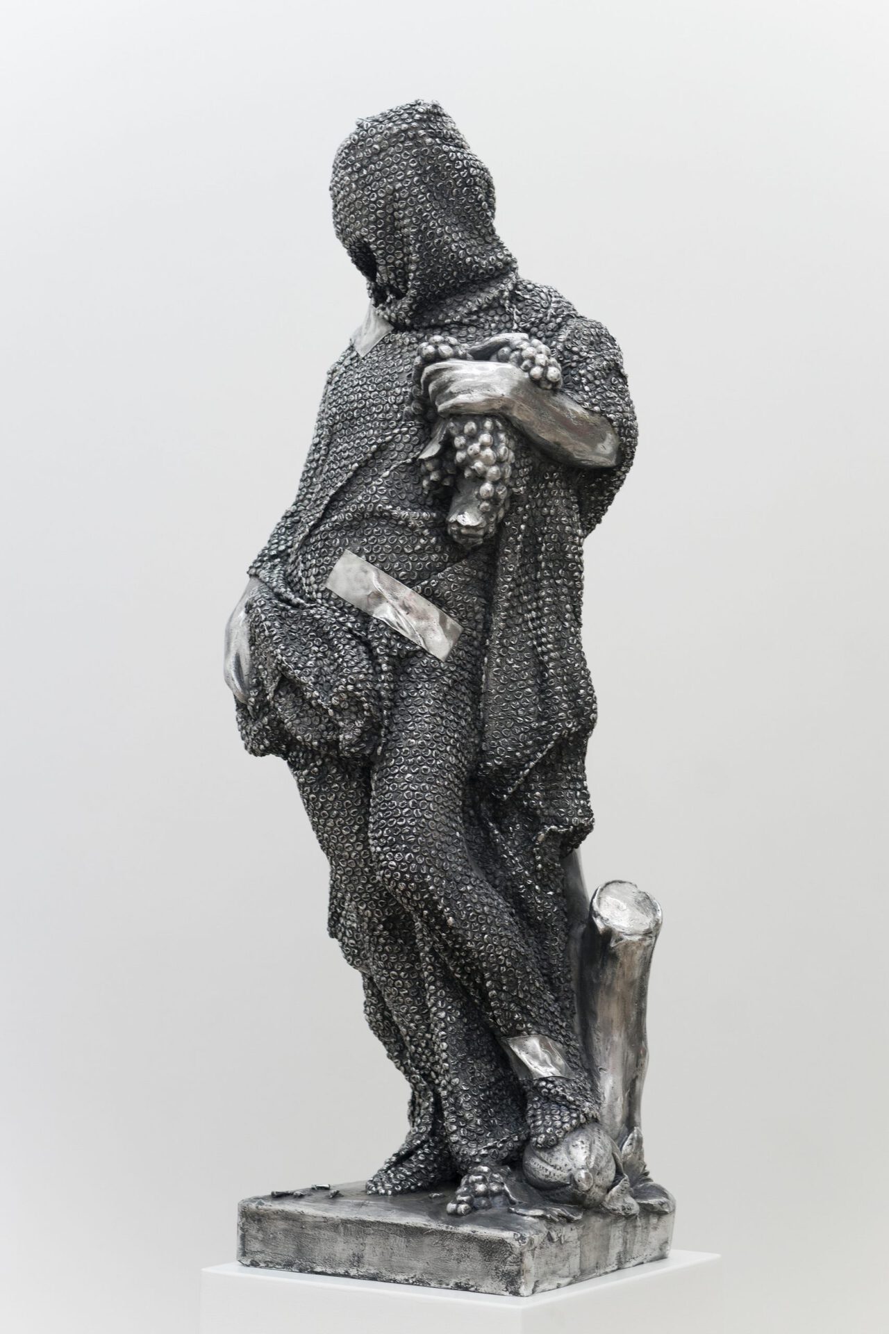 Stefan Strumbel Dionysos 2020 aluminium patinated 128 x 45 x 36 cm