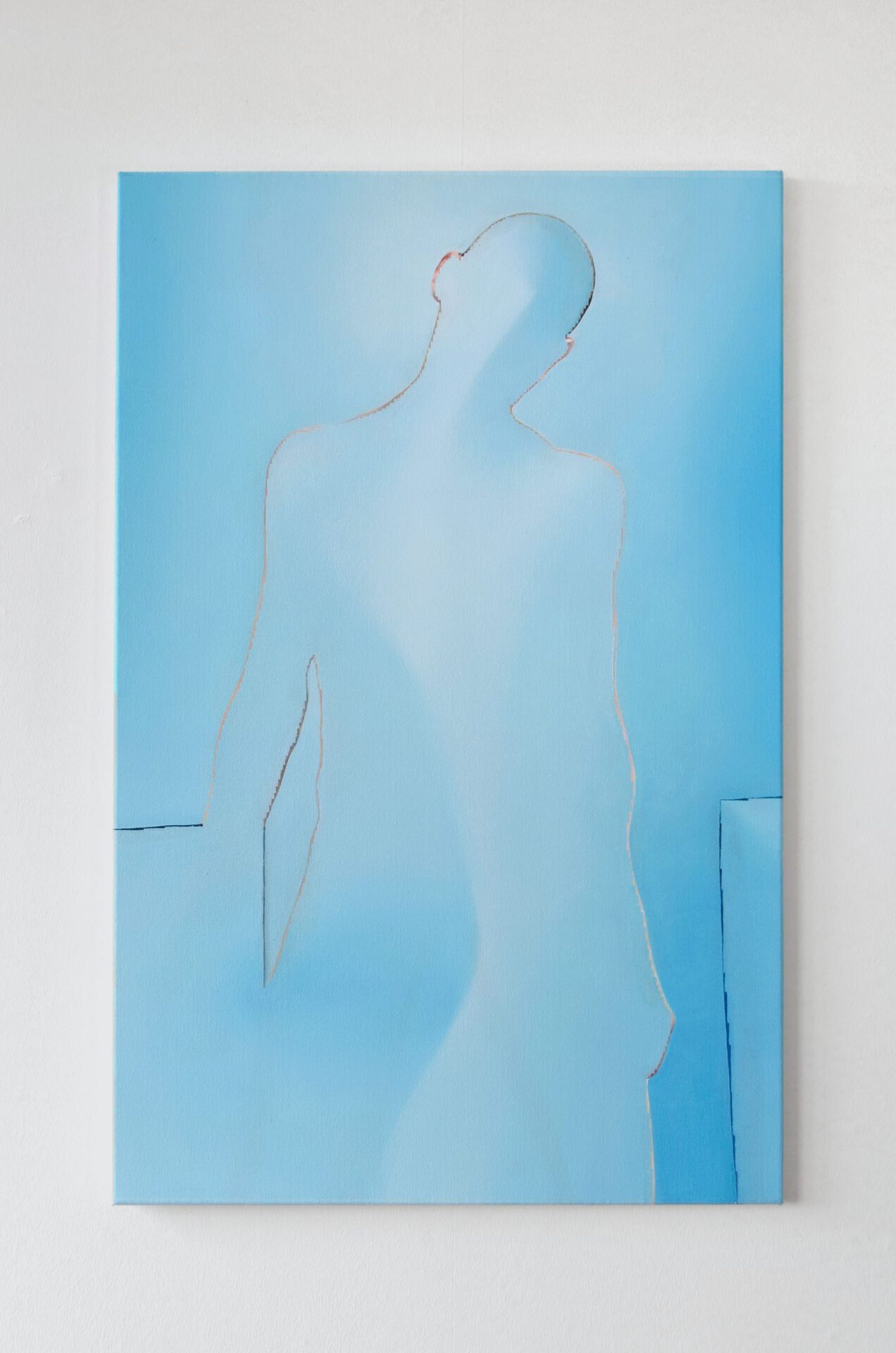 Leon Stoffelen, 04, oil and acrylic on canvas, 95 x 65 cm, 2020