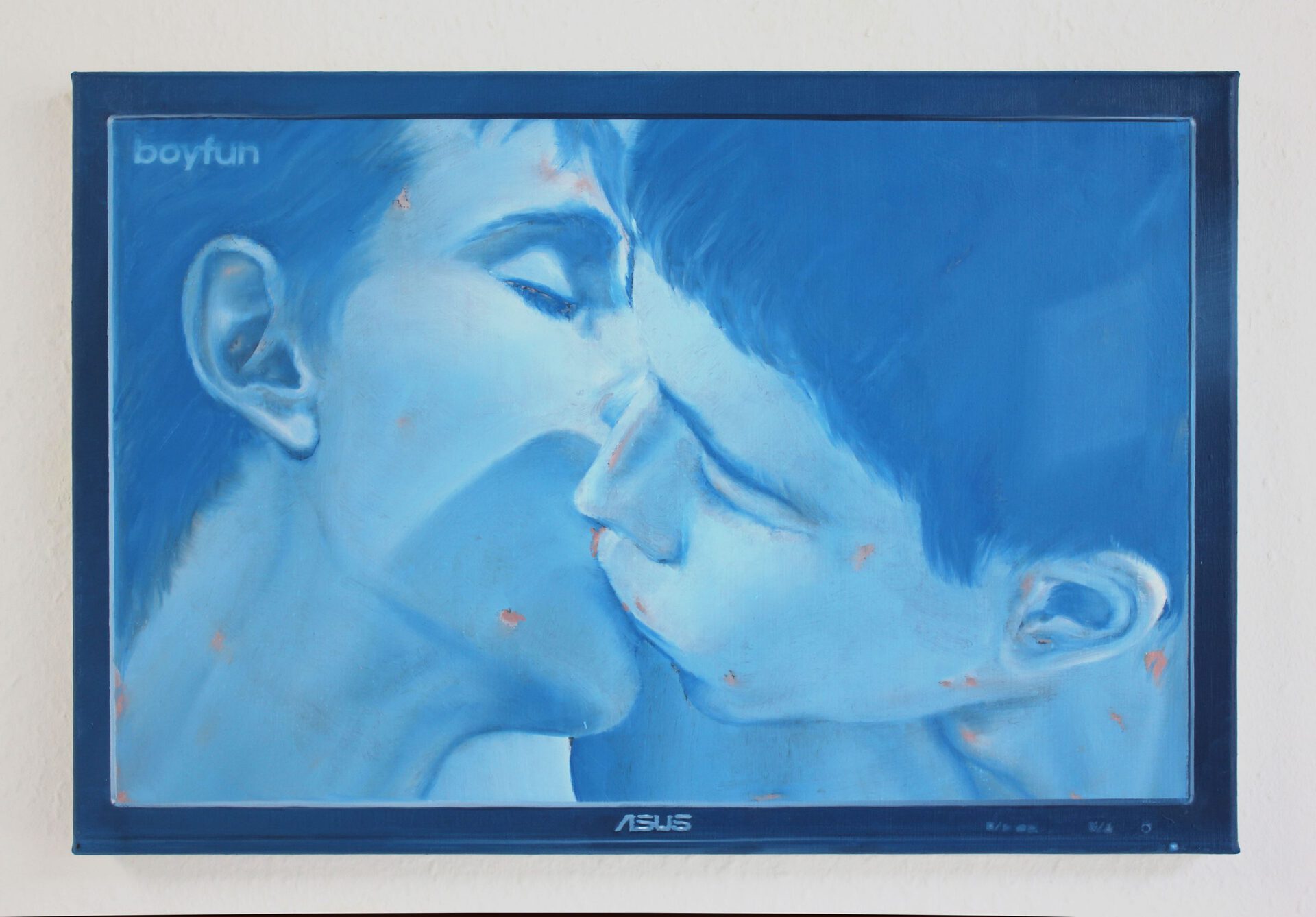 Leon Stoffelen, boyfun, oil on canvas, 60 x 35 cm, 2020