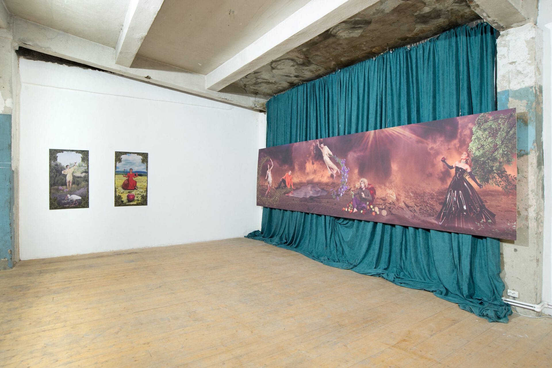 Gvantsa Jishkariani, Together Forever Installation view