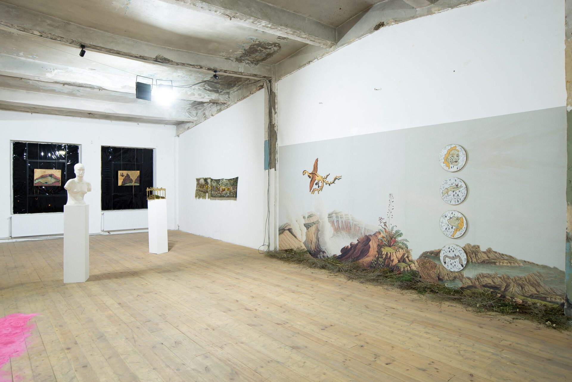 Gvantsa Jishkariani, Together Forever Installation view