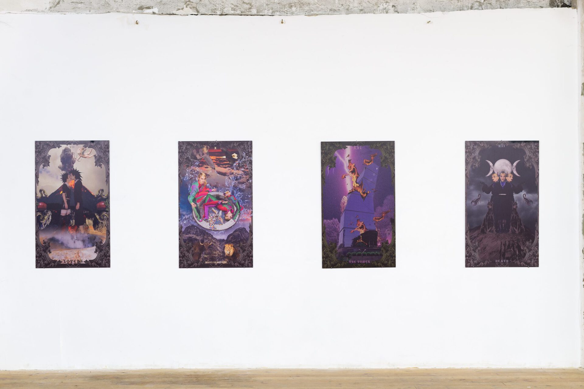 Gvantsa Jishkariani with Nata Sopromadze and David Apakidze, The Last tarot, Aluminum Dibond, 40x70cm