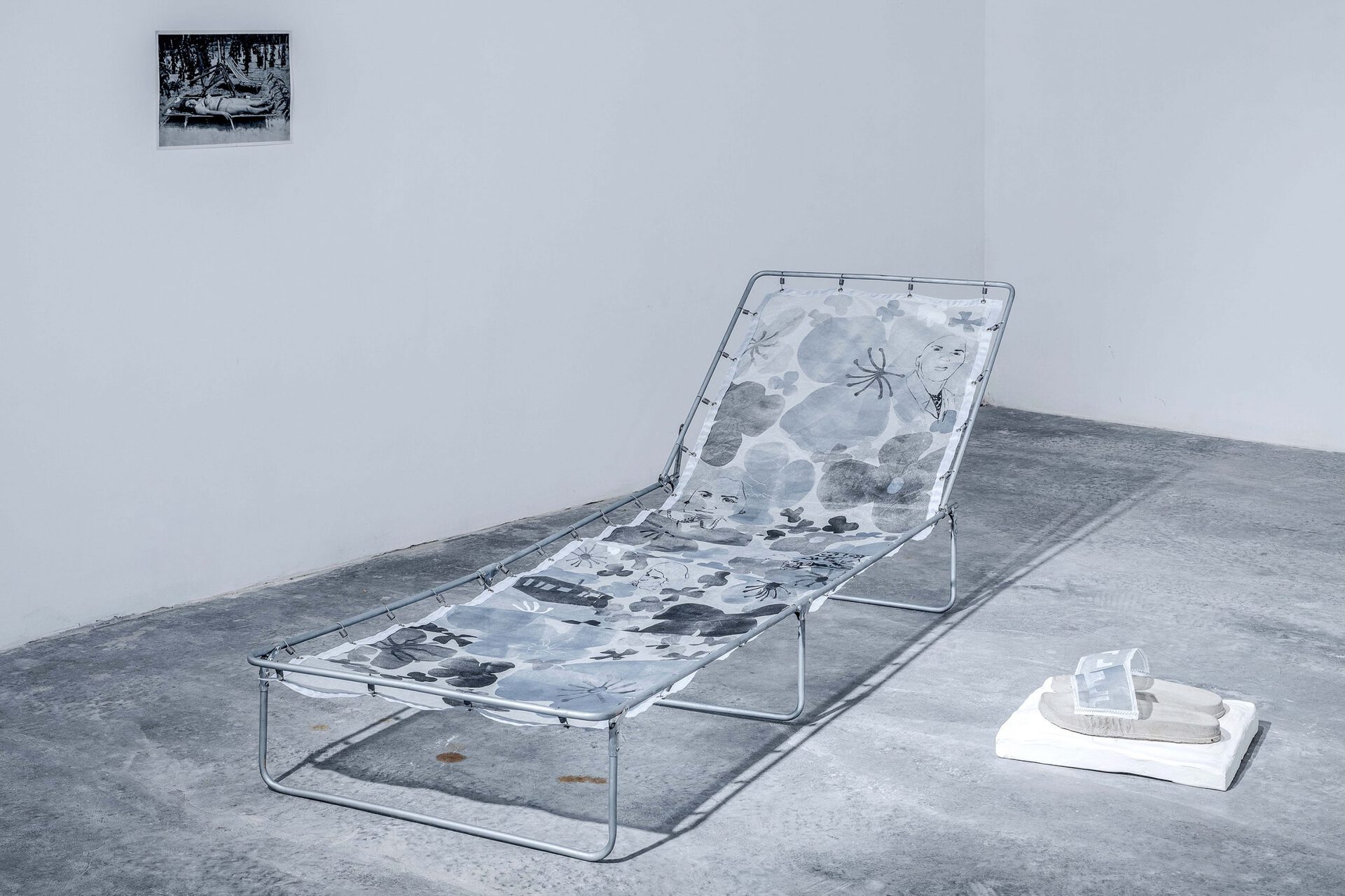 Mendreczky Karina: Június, etching, high-pressure print on japanese paper, copper, 60 x 180 cm, 2020