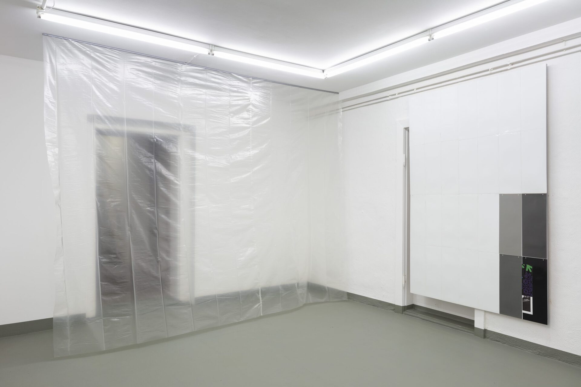 "Cosmopolitan Haze", installation view at BUNGALOW, Berlin, 2020