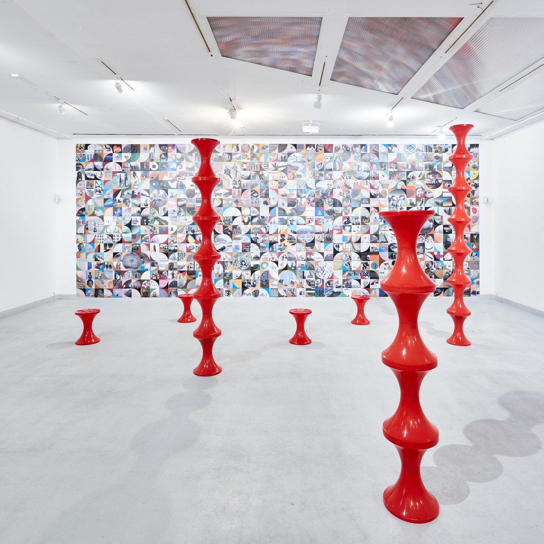 Mark Fridvalszki, ‘Perfect Lines, Perfect Forms’, 2020, installation, Tam Tam stools, size variable