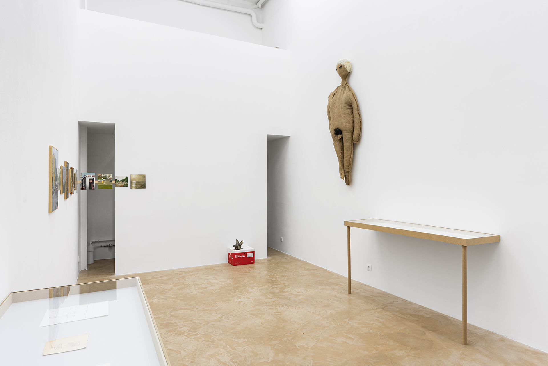 Un Endroit Sûr, installation view, Galerie Duflon Racz Brussels. 2021.