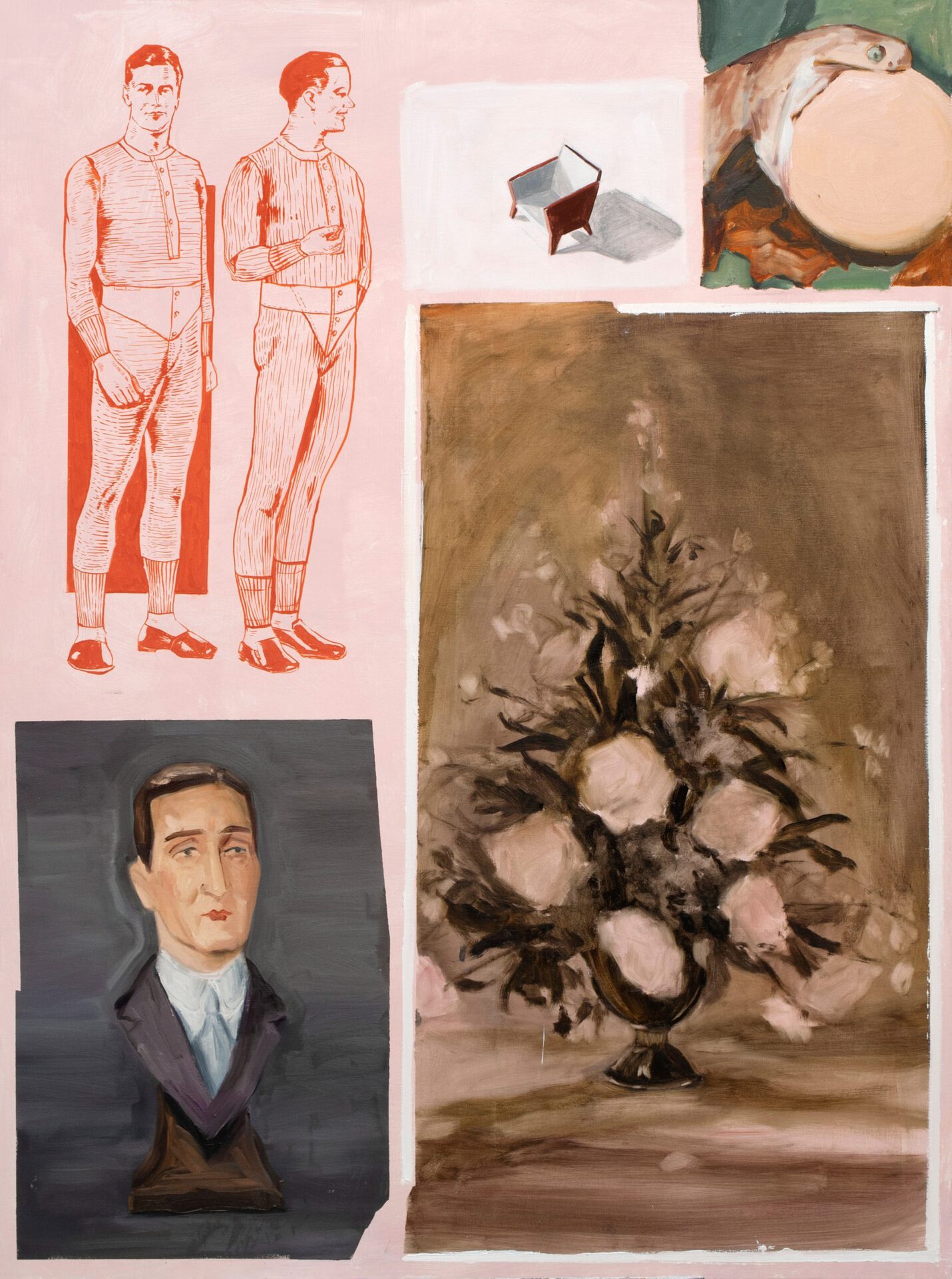 "Geschlecht #2" Oil on canvas, 140x110, 2020