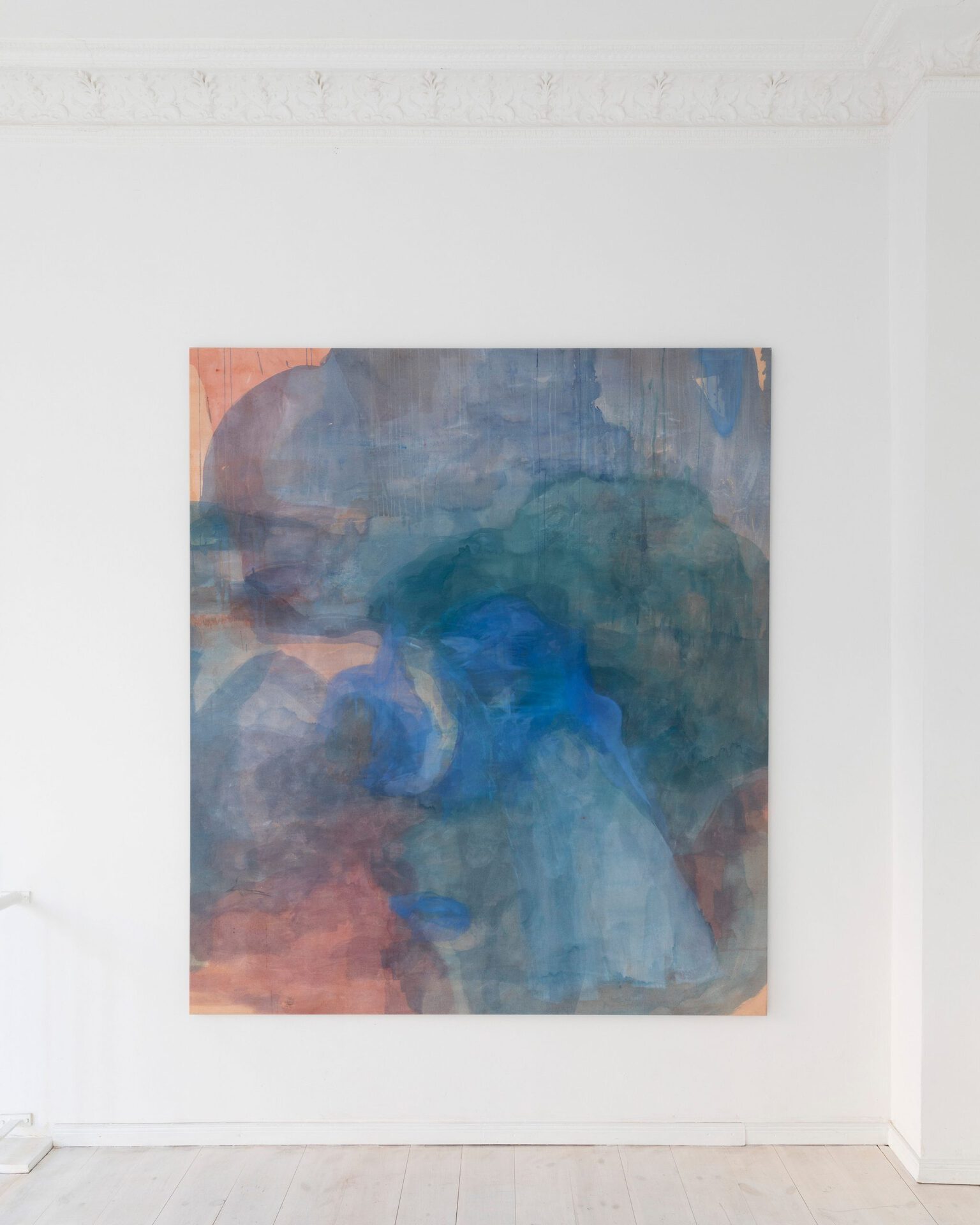 Agnė Juodvalkytė, Her, 2020, oil and pigment on canvas, 230x200cm