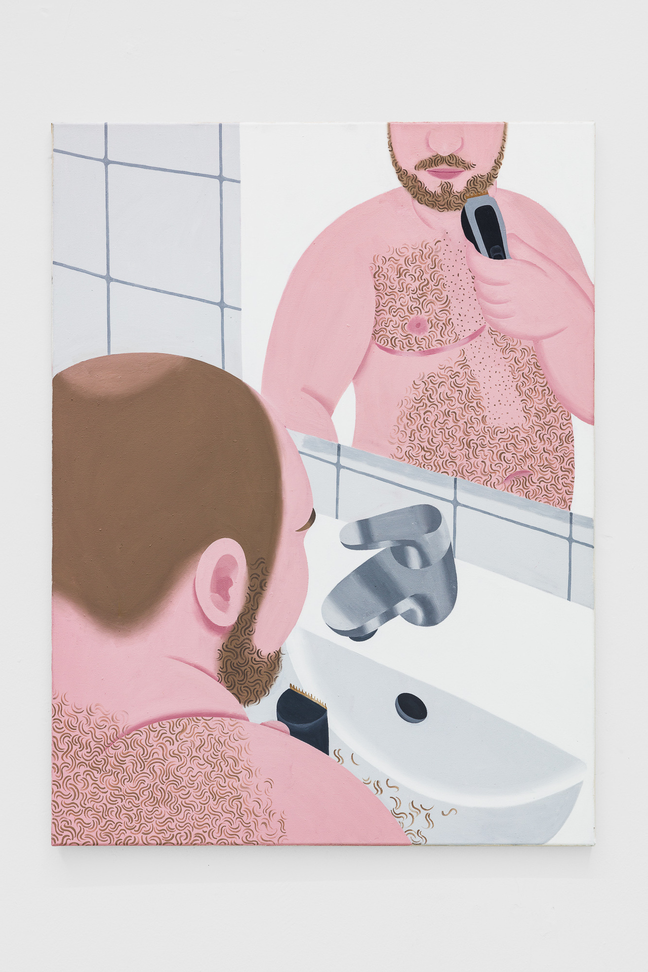 Untitled, 2020, Oil on canvas, 100x75cm