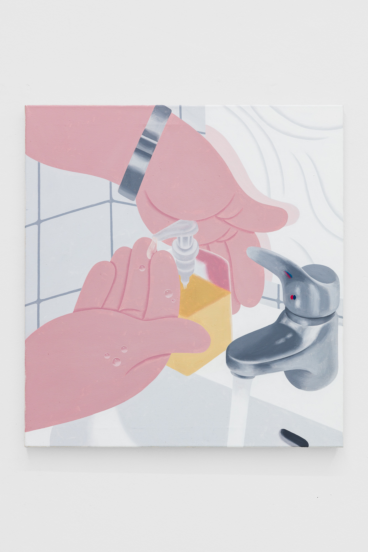 Untitled, 2020, Oil on canvas, 70x65cm