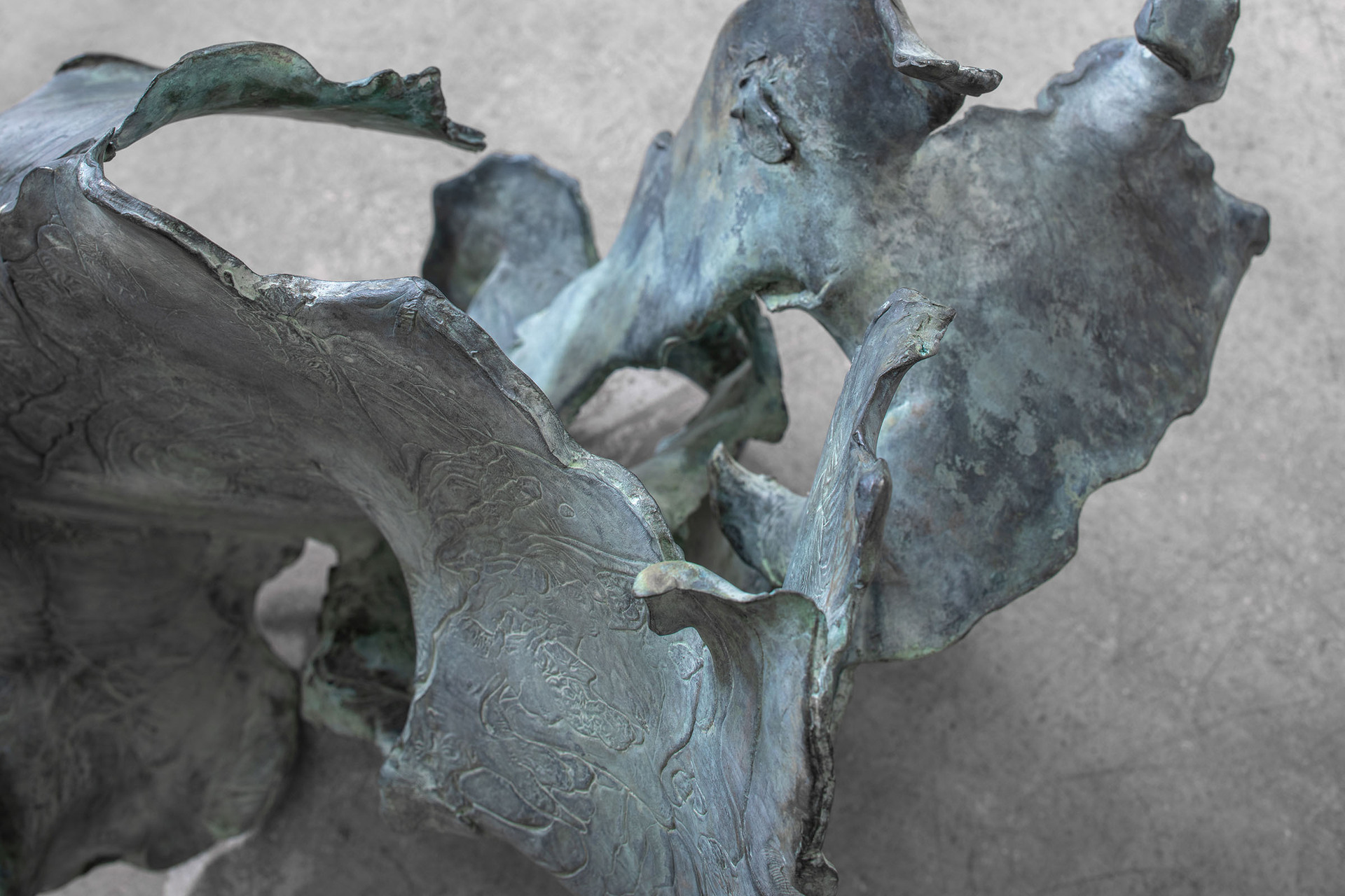 Maarten Van Roy, BH.BS.DA.3 (detail), 2020-2021, Bronze