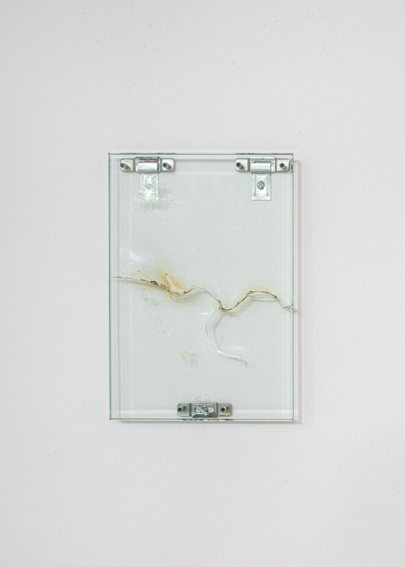 Maarten Van Roy, Stellar Blade (Bright Spruce), 2021, Glass, steel