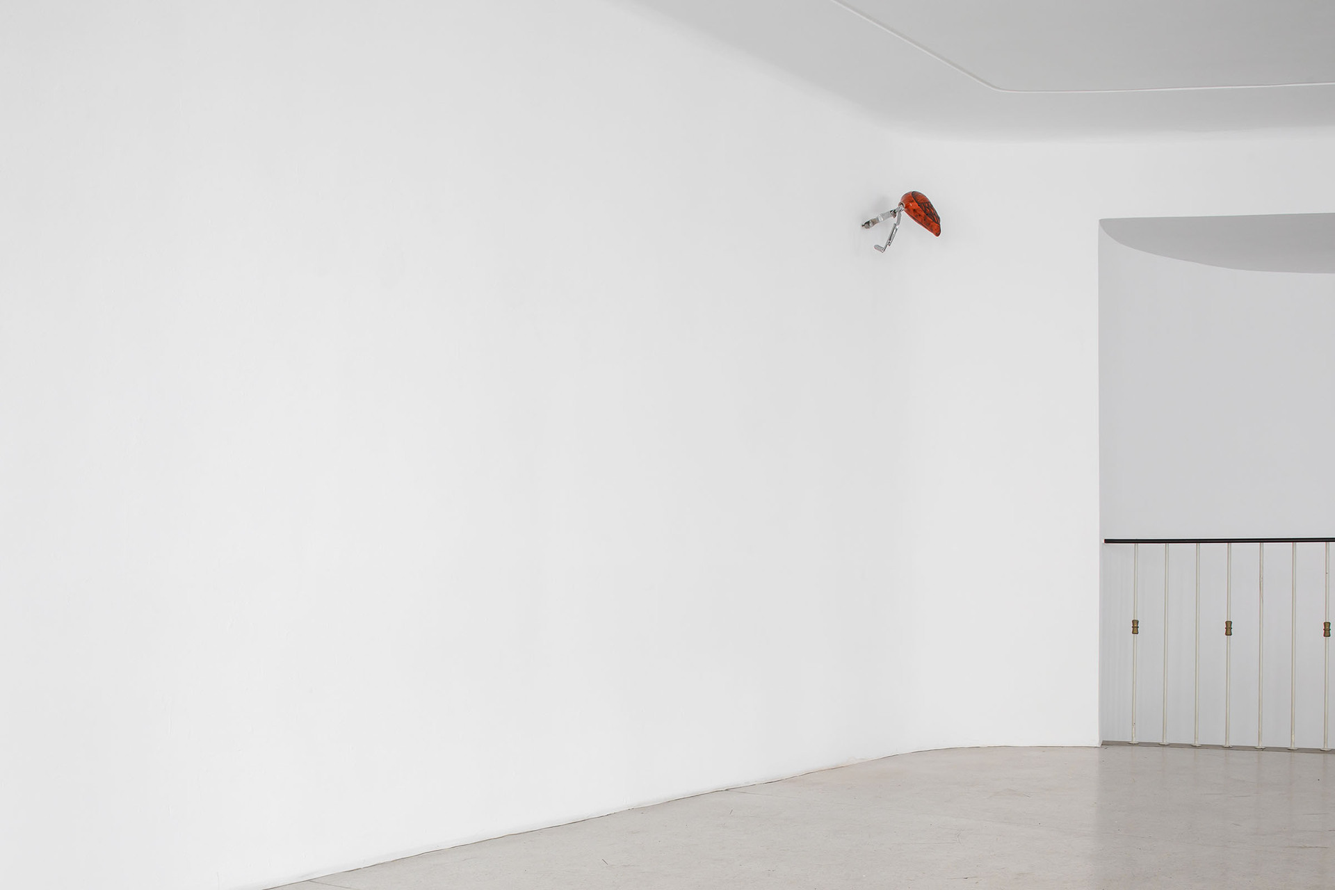 Maarten Van Roy, Lunar Park, 2020, Chromed steel, ceramics